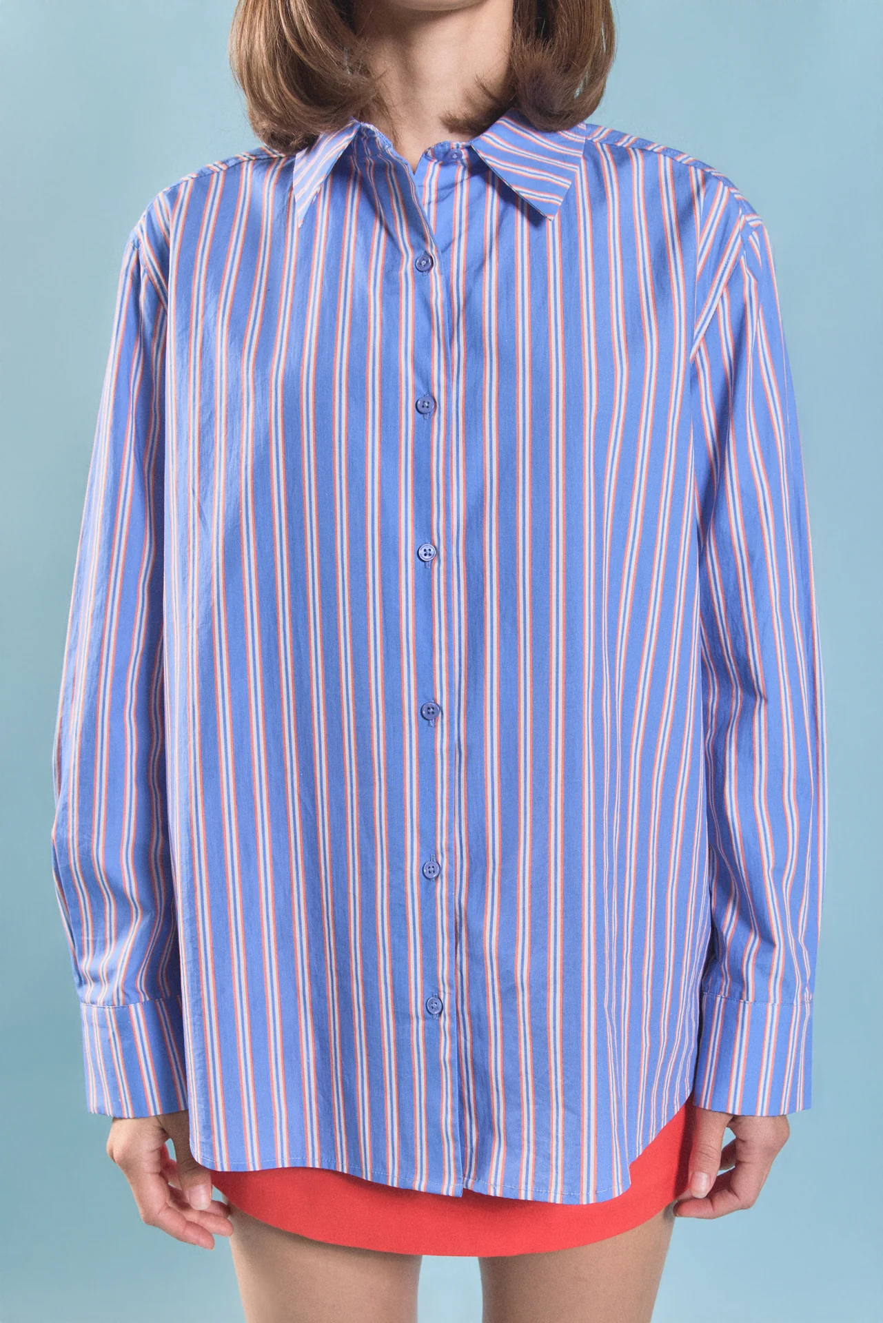 Stripe Cotton Shirt - Image 2