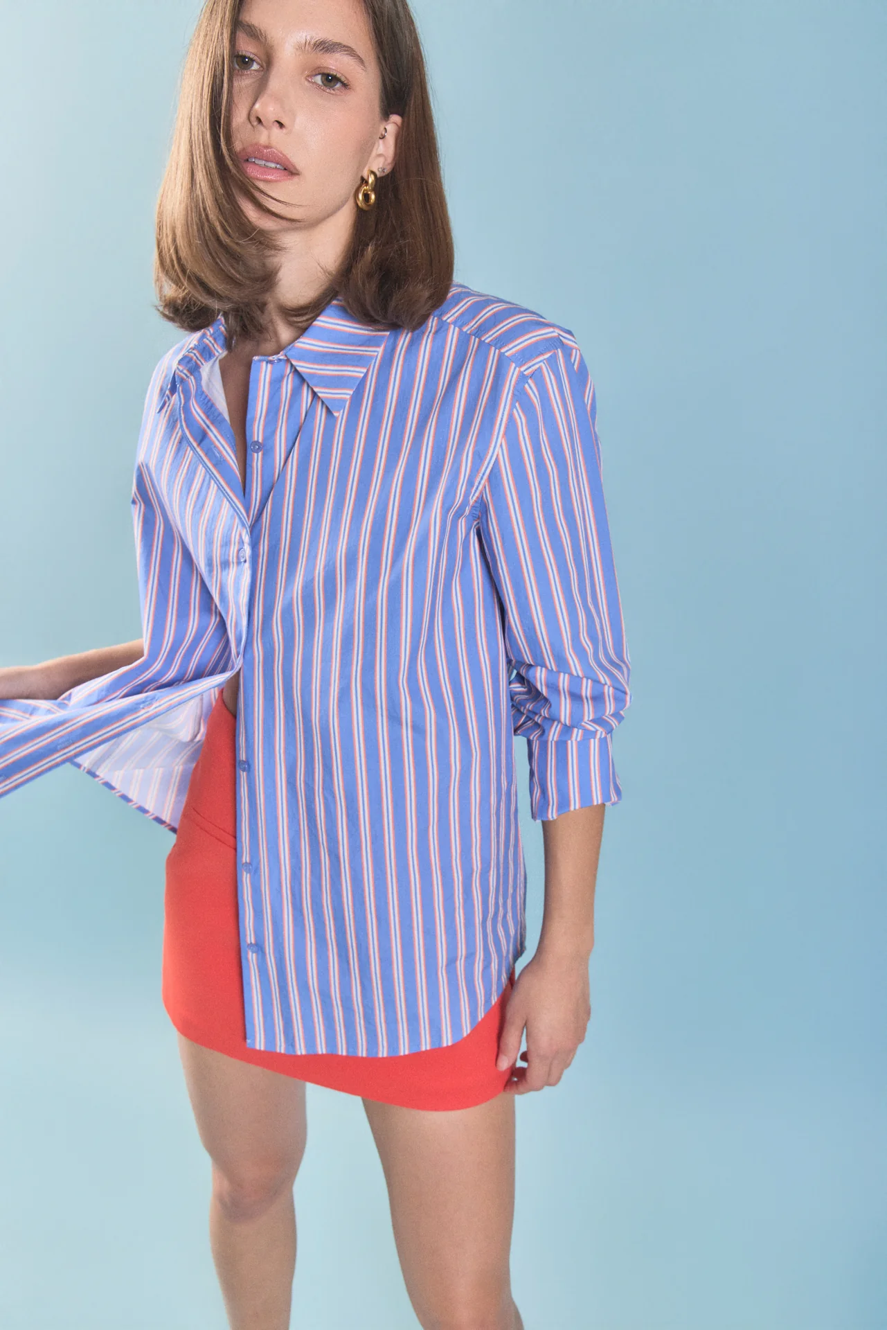 Stripe Cotton Shirt - Image 5