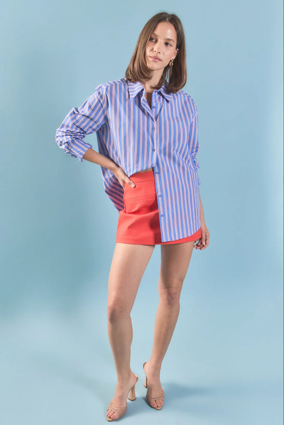 Stripe Cotton Shirt - Image 6