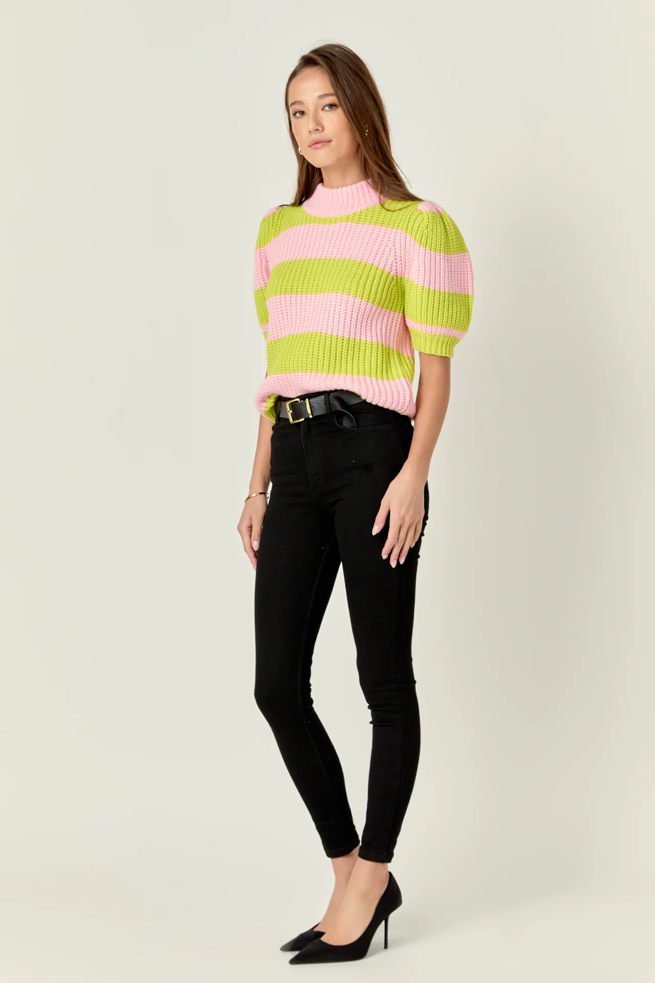 Stripe Mockneck Sweater - Image 8