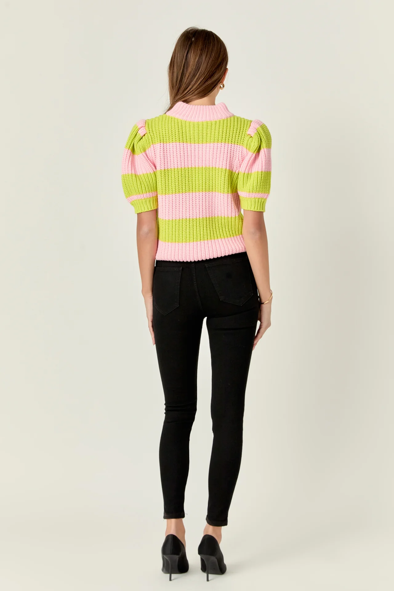 Stripe Mockneck Sweater - Image 9