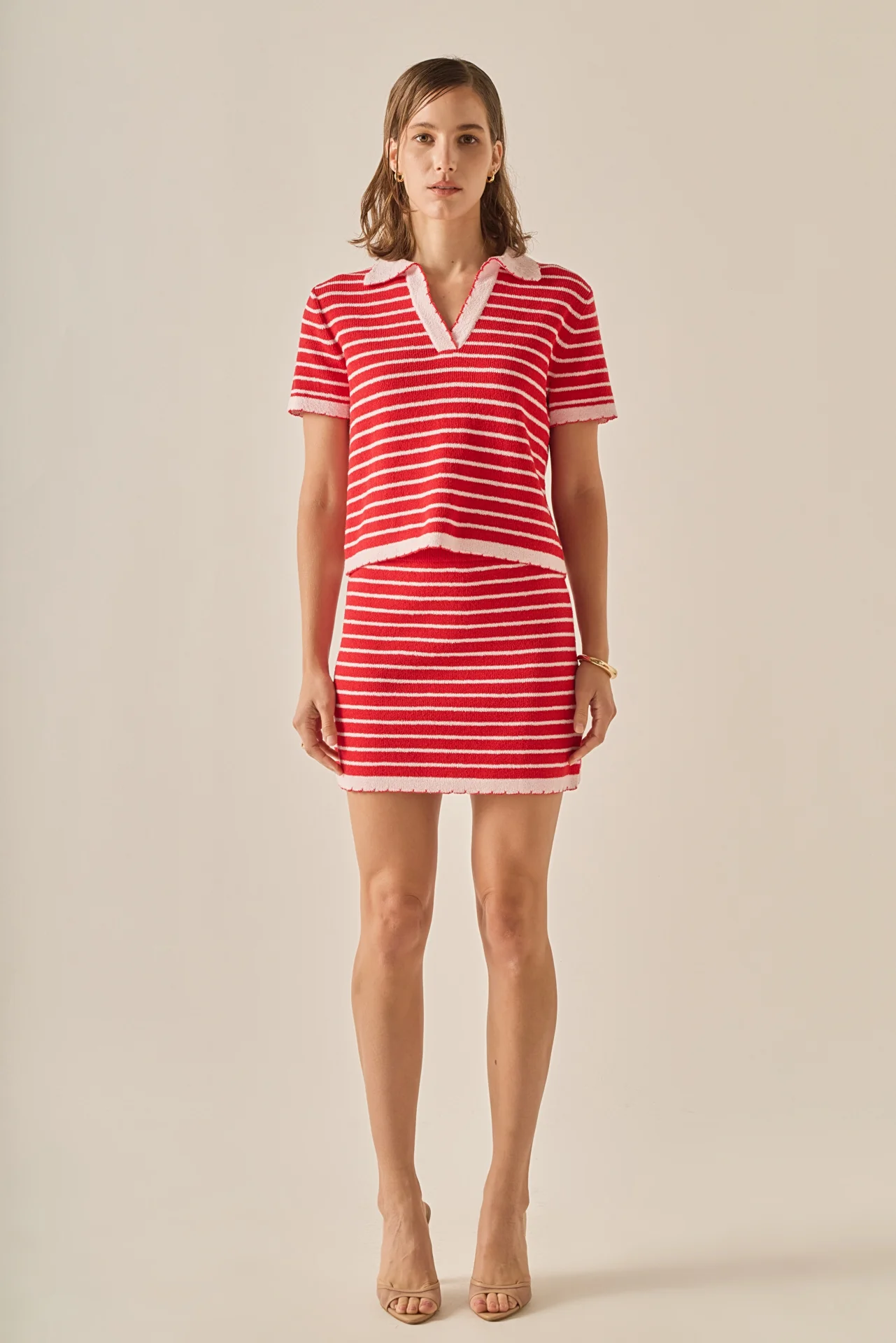 The Lila Scallop Knit Skirt - Image 3