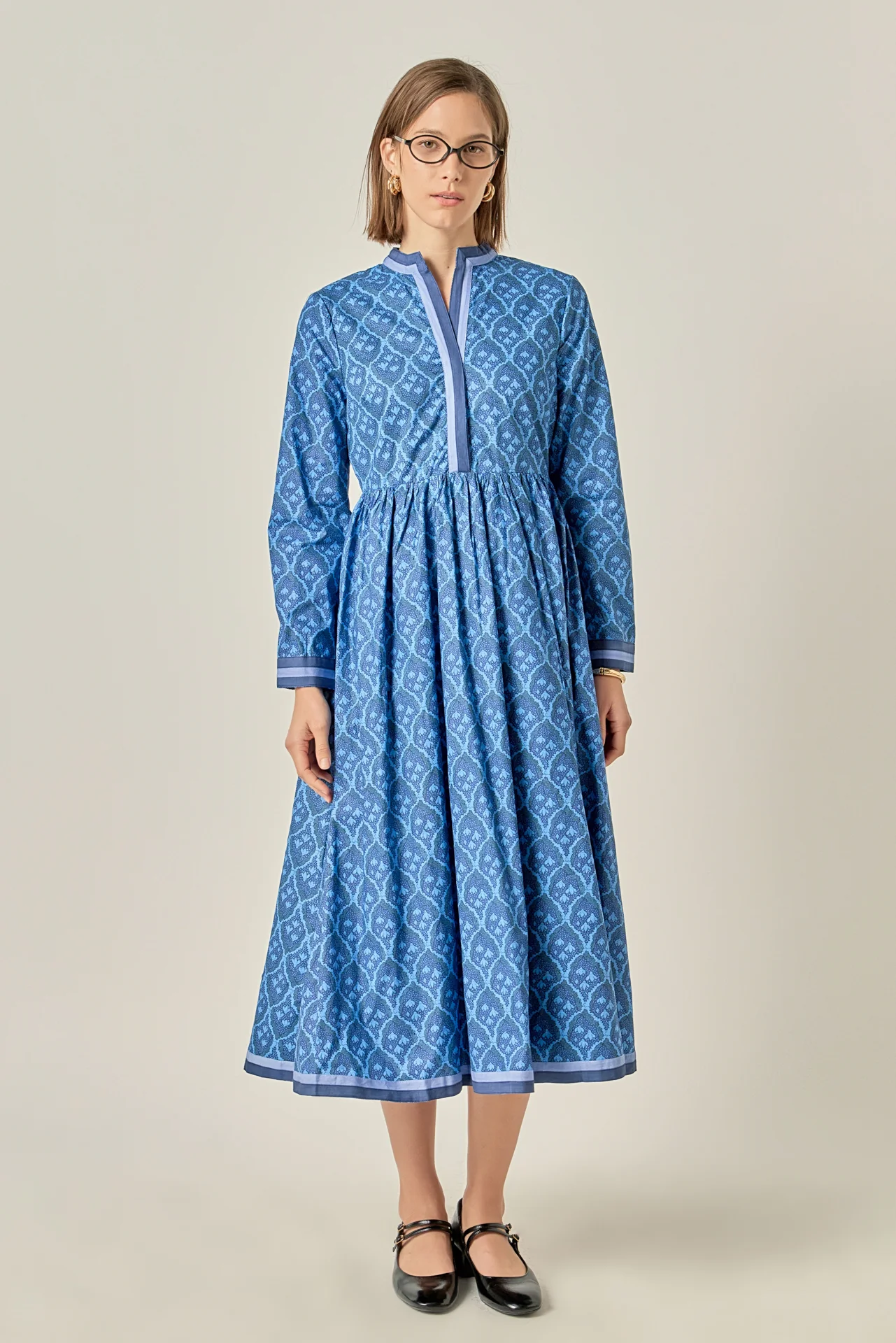 Stripe Trim Maxi Dress - Image 6