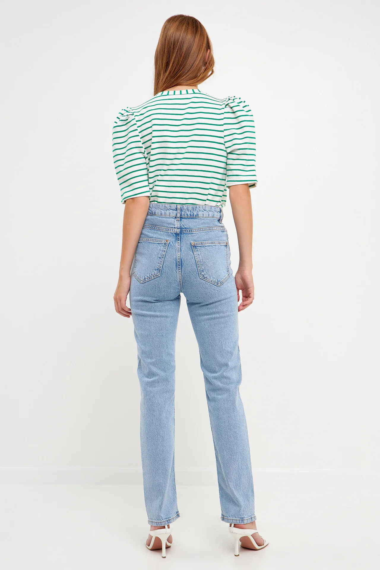Stripe Women Knit Shirt - Image 14