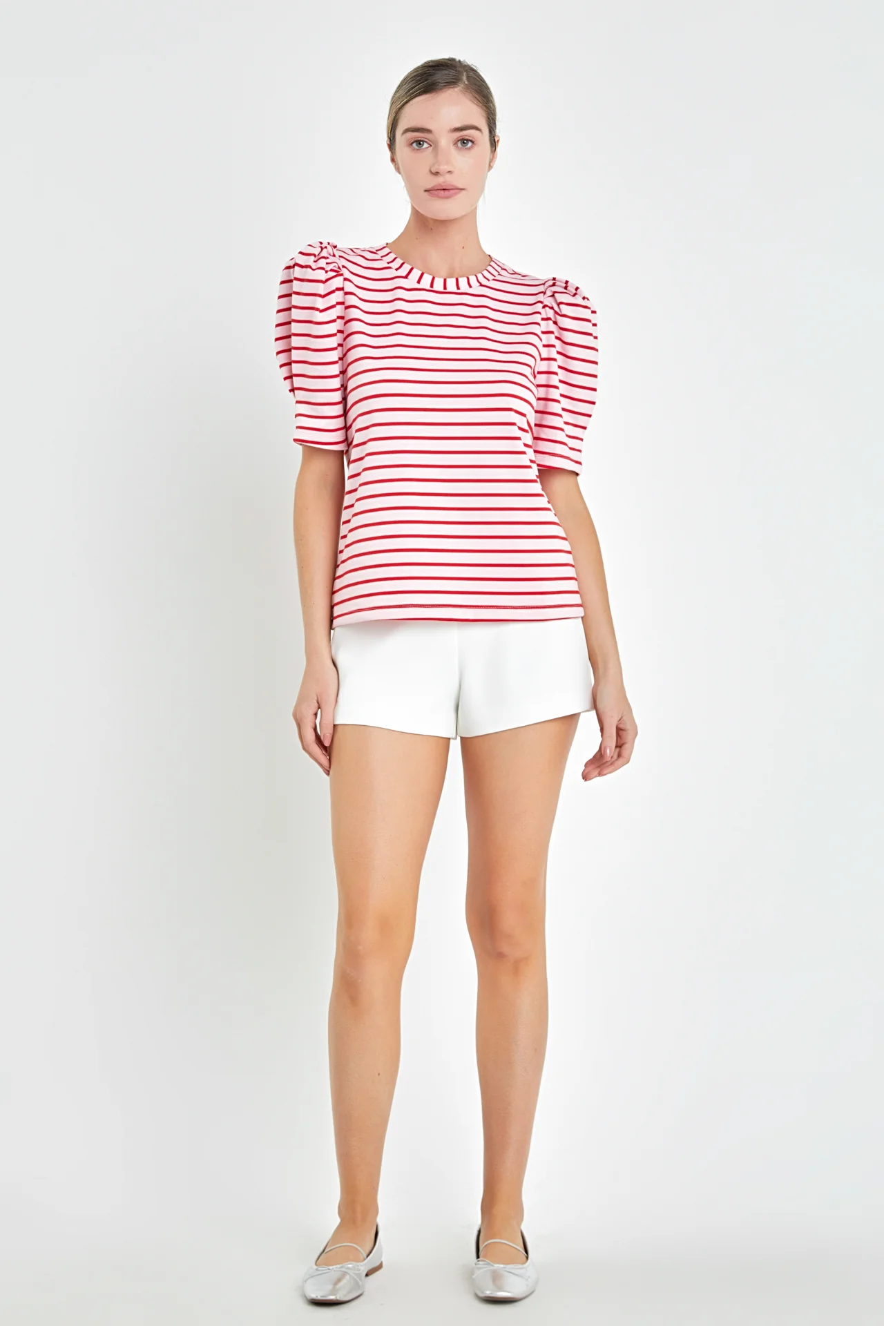 Stripe Women Knit Shirt - Image 16