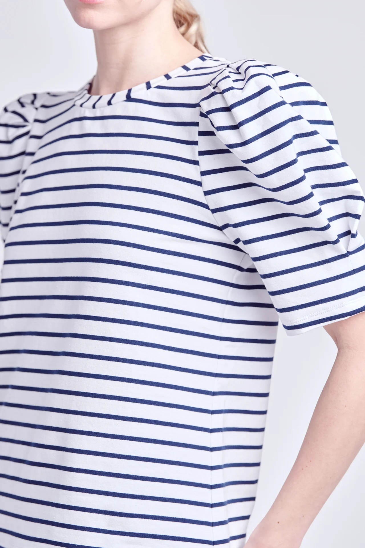 Stripe Women Knit Shirt - Image 27
