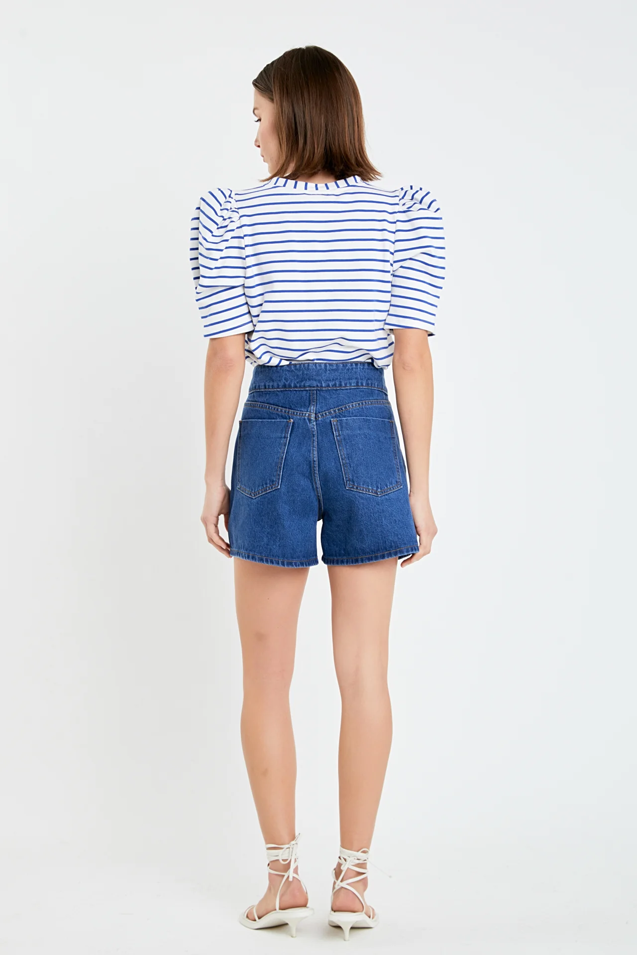 Stripe Women Knit Shirt - Image 39