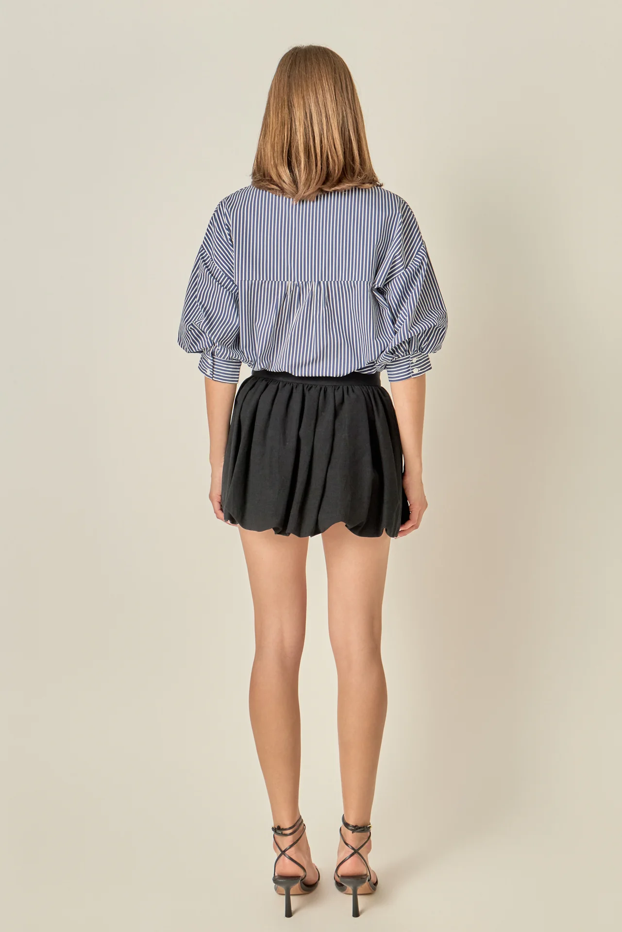 Striped Balloon Shirt - Image 4