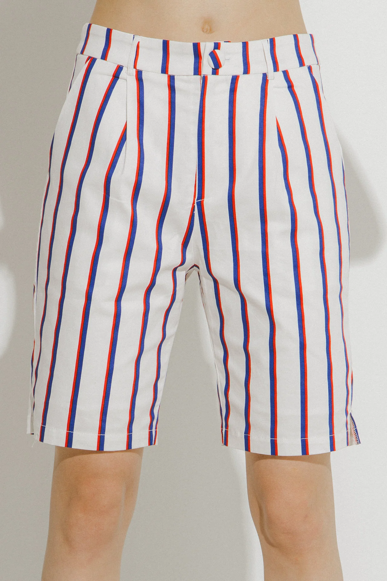 Striped Bermuda Pants - Image 2