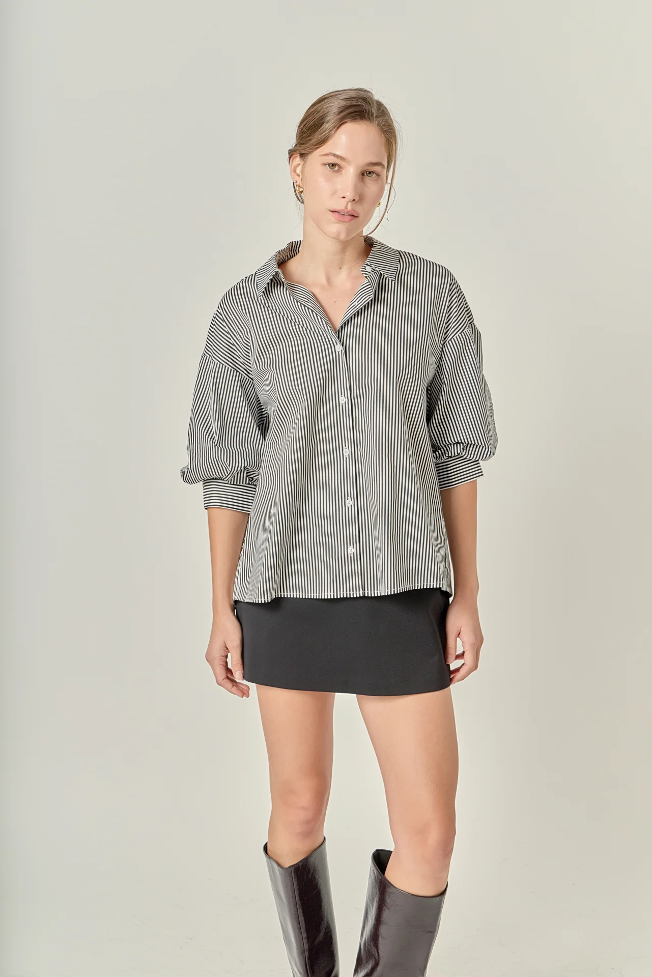 Striped Button Down Shirt - Image 10