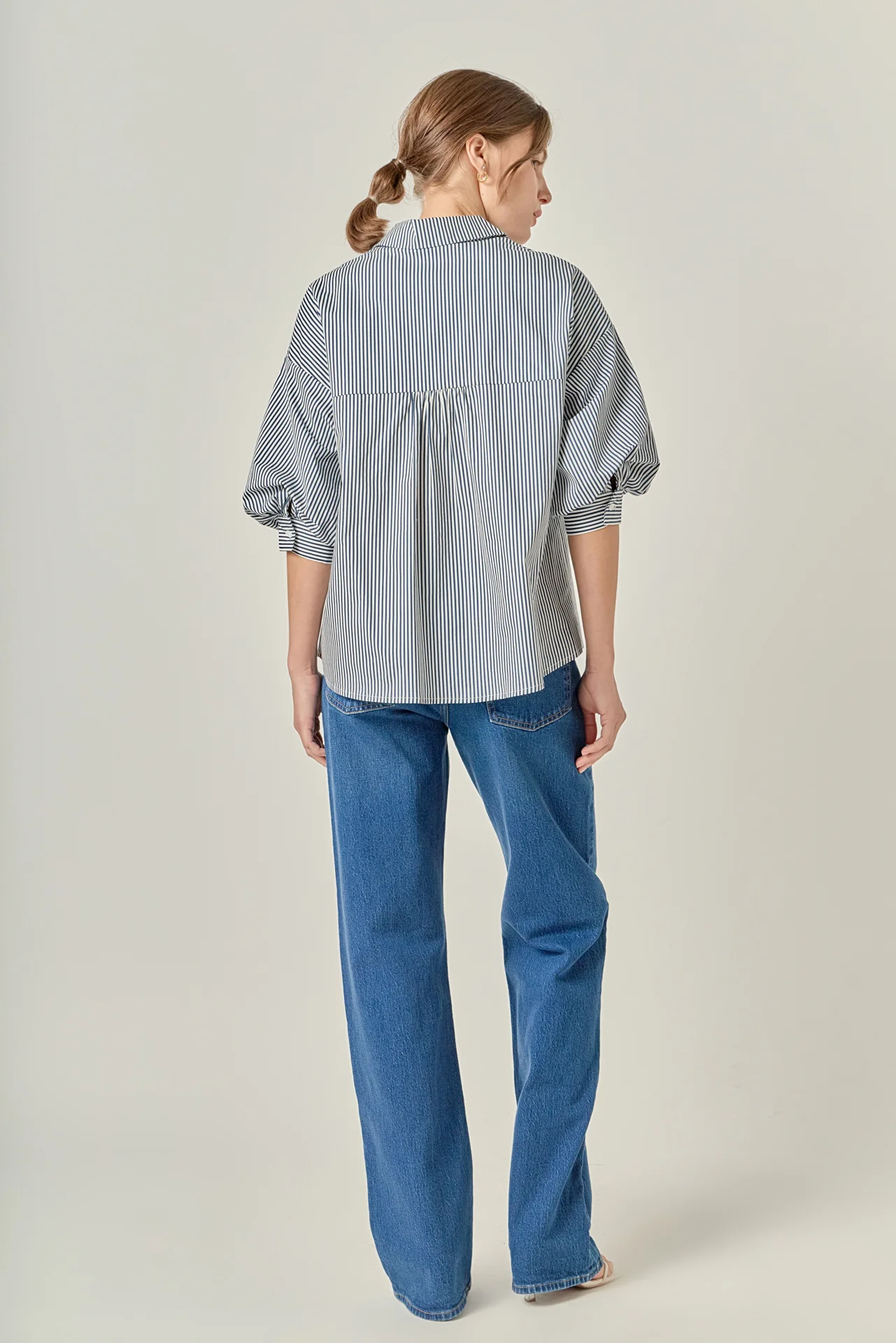 Striped Button Down Shirt - Image 14