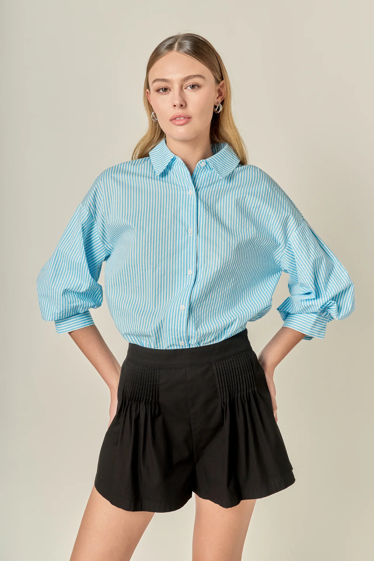Striped Button Down Shirt - Image 5