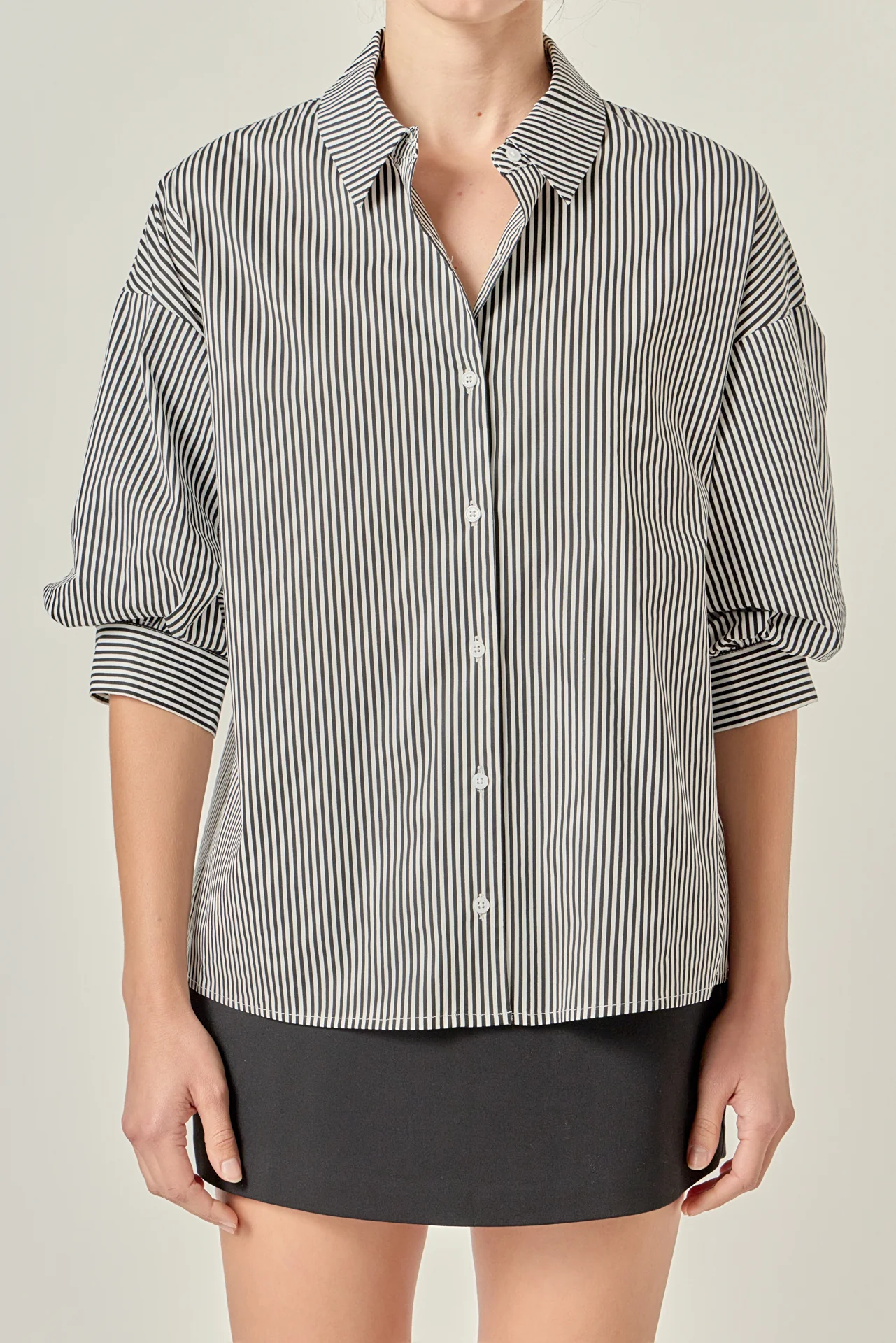Striped Button Down Shirt - Image 7