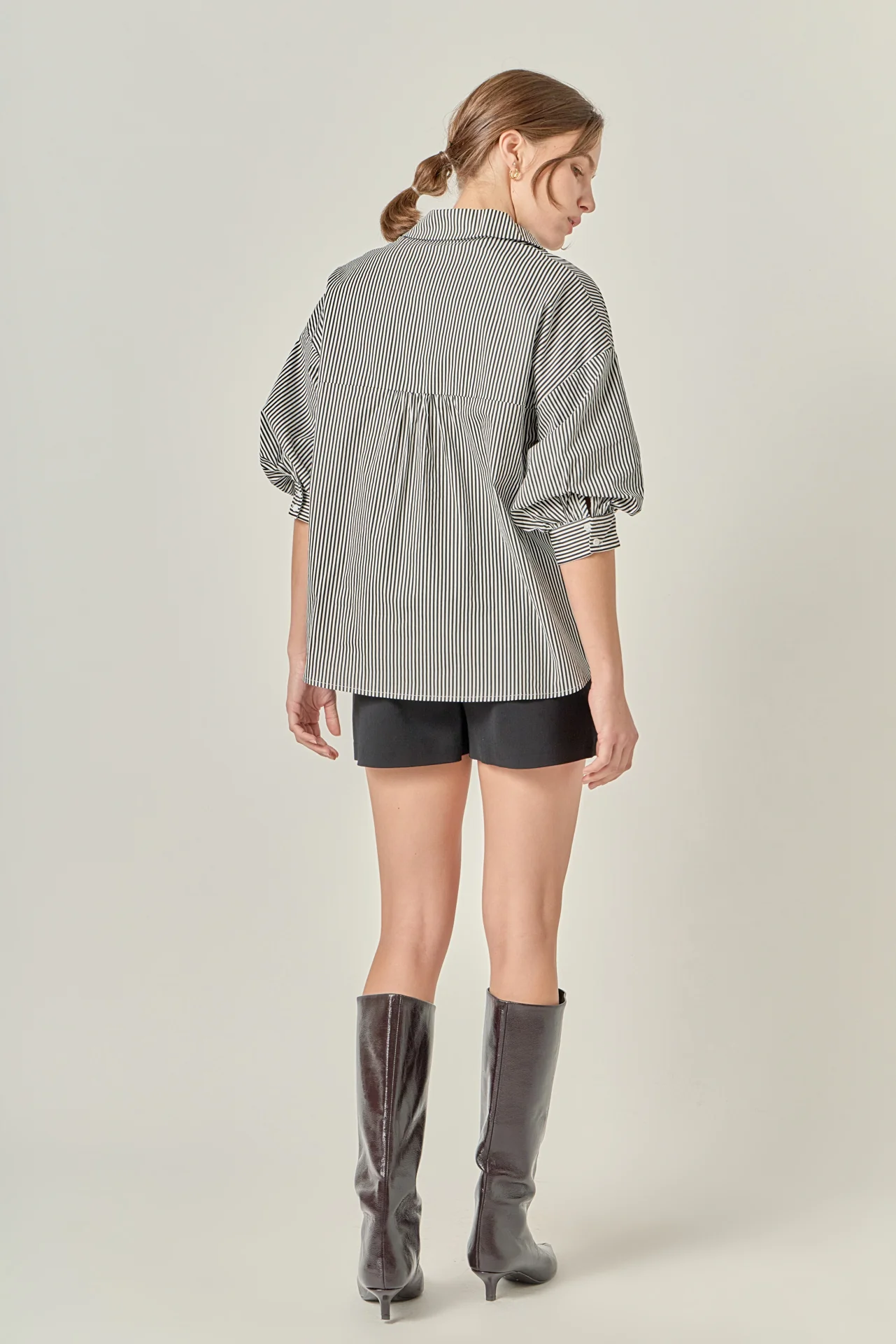 Striped Button Down Shirt - Image 9
