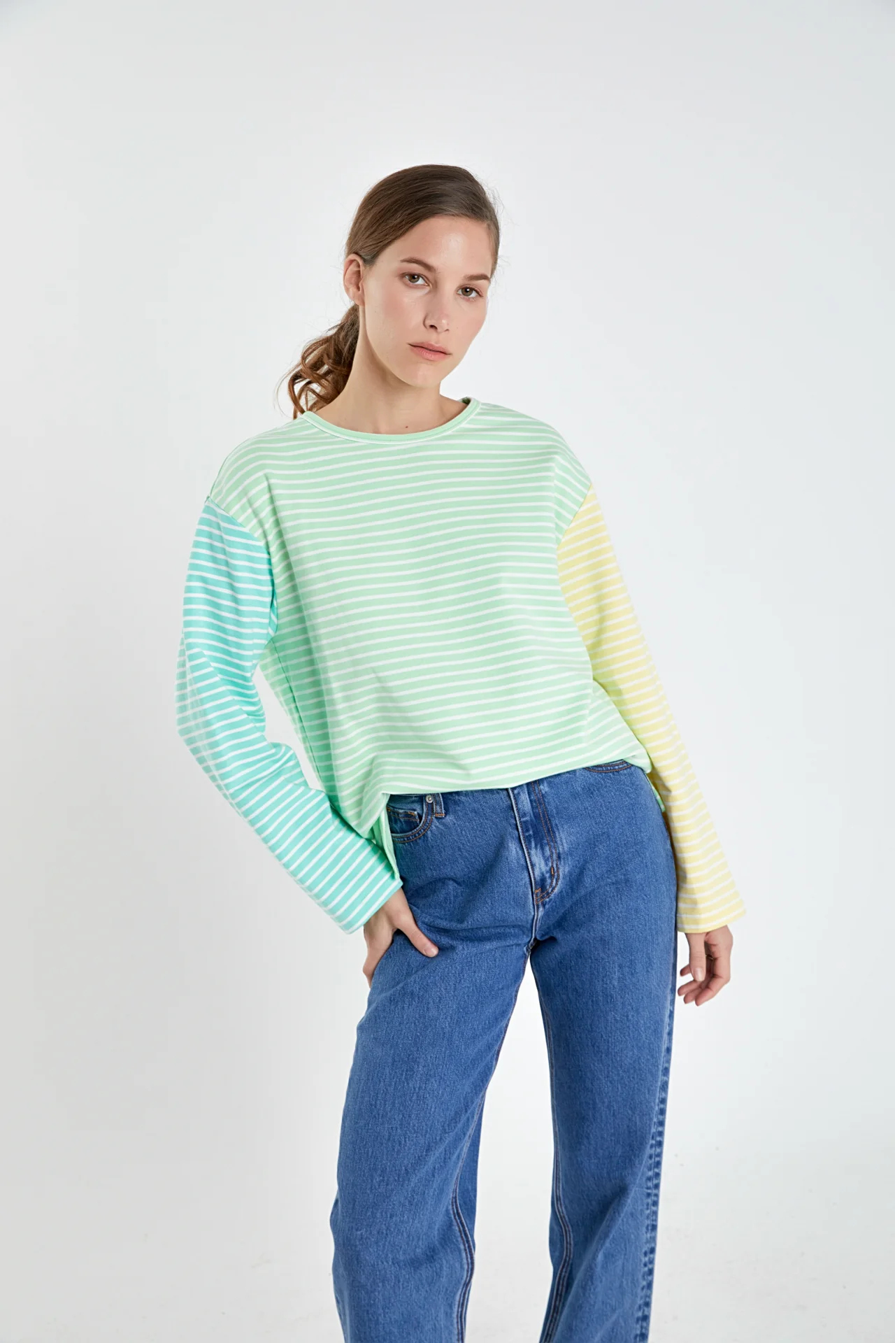 Striped Long Sleeve Shirt - Image 15