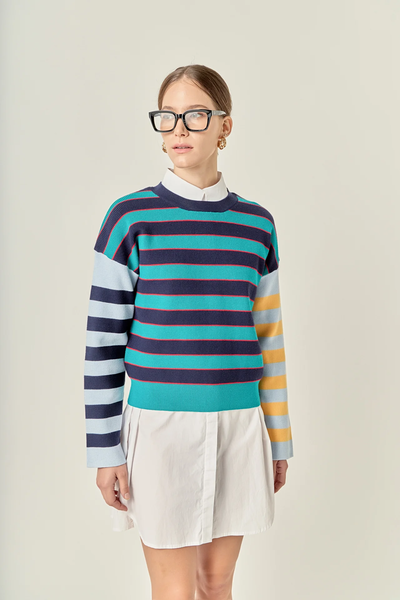 Striped Knit Top - Image 5