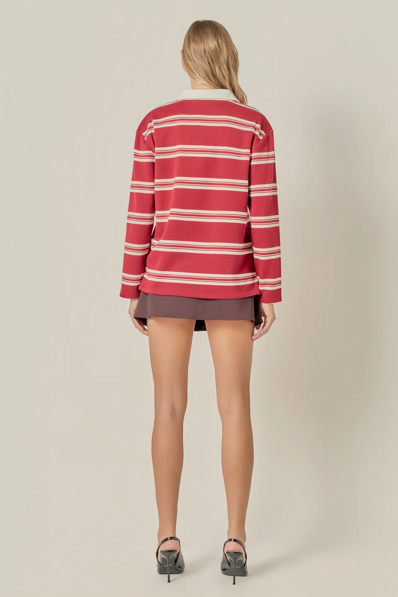 Striped Polo Shirt - Image 4