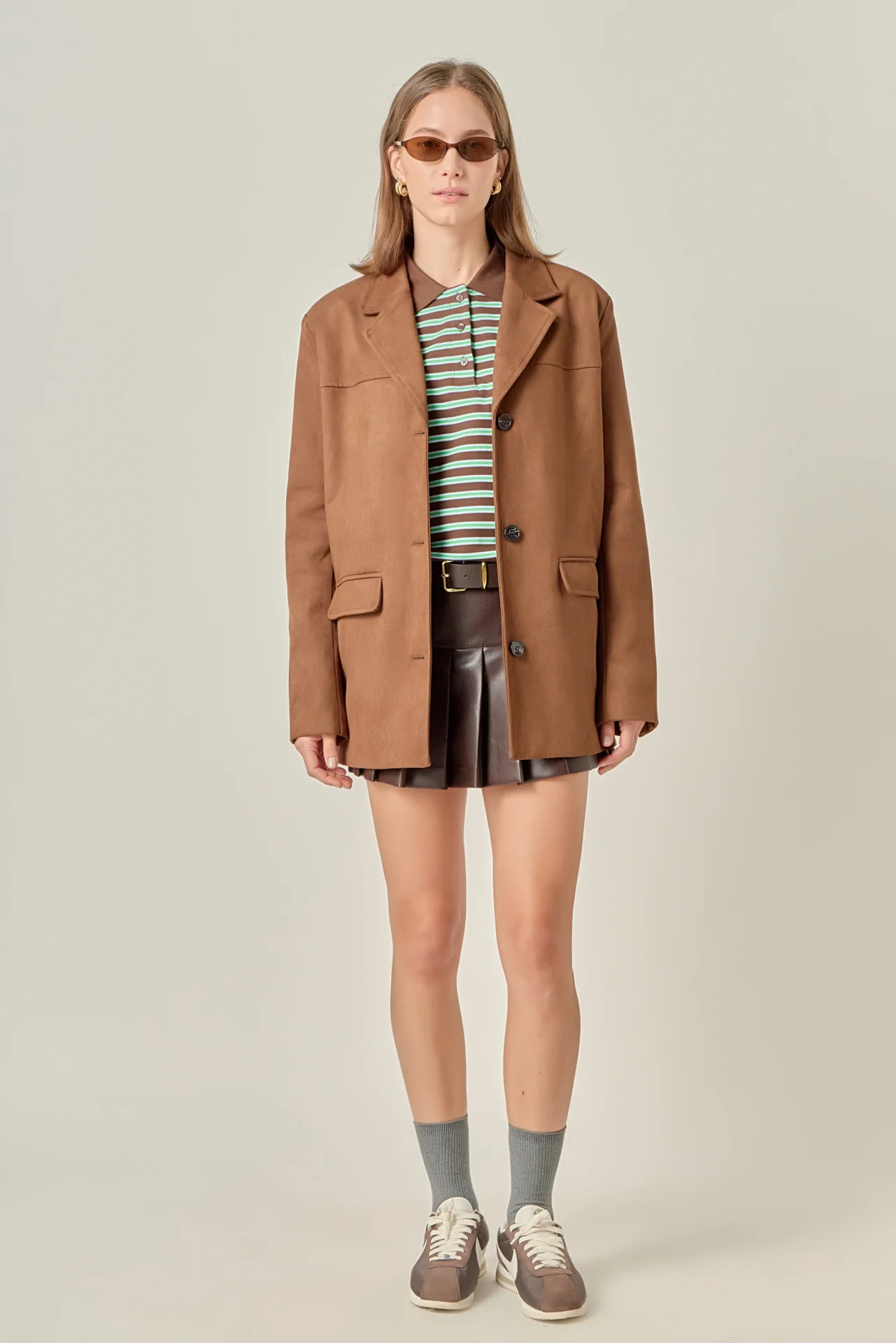 Faux Suede Jacket - Image 3
