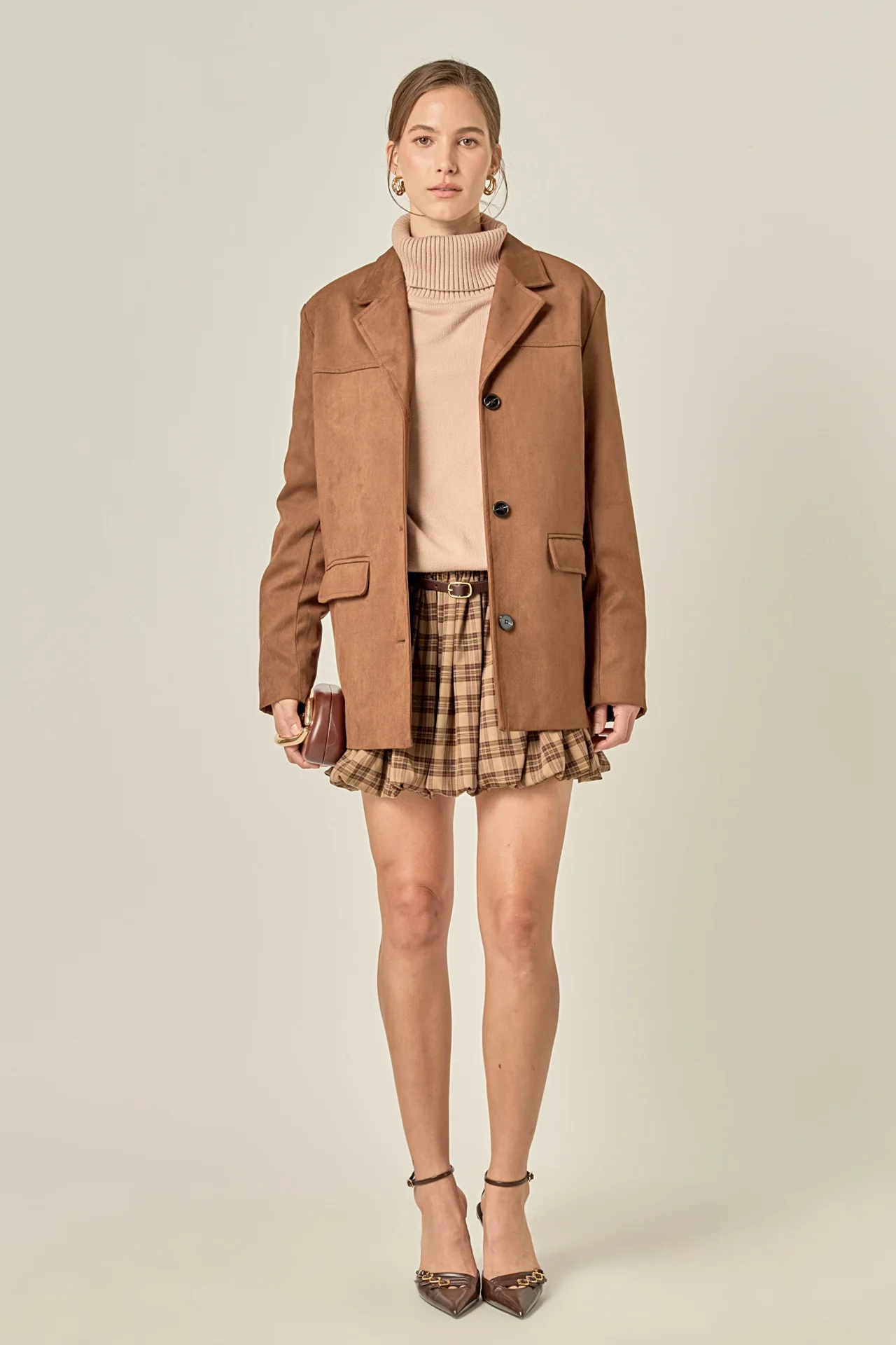 Faux Suede Jacket - Image 5