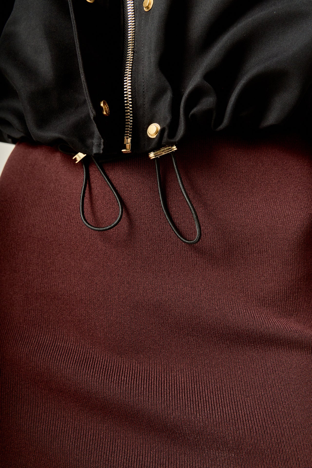 Technical Drawstring Bomber Jacket - Image 6
