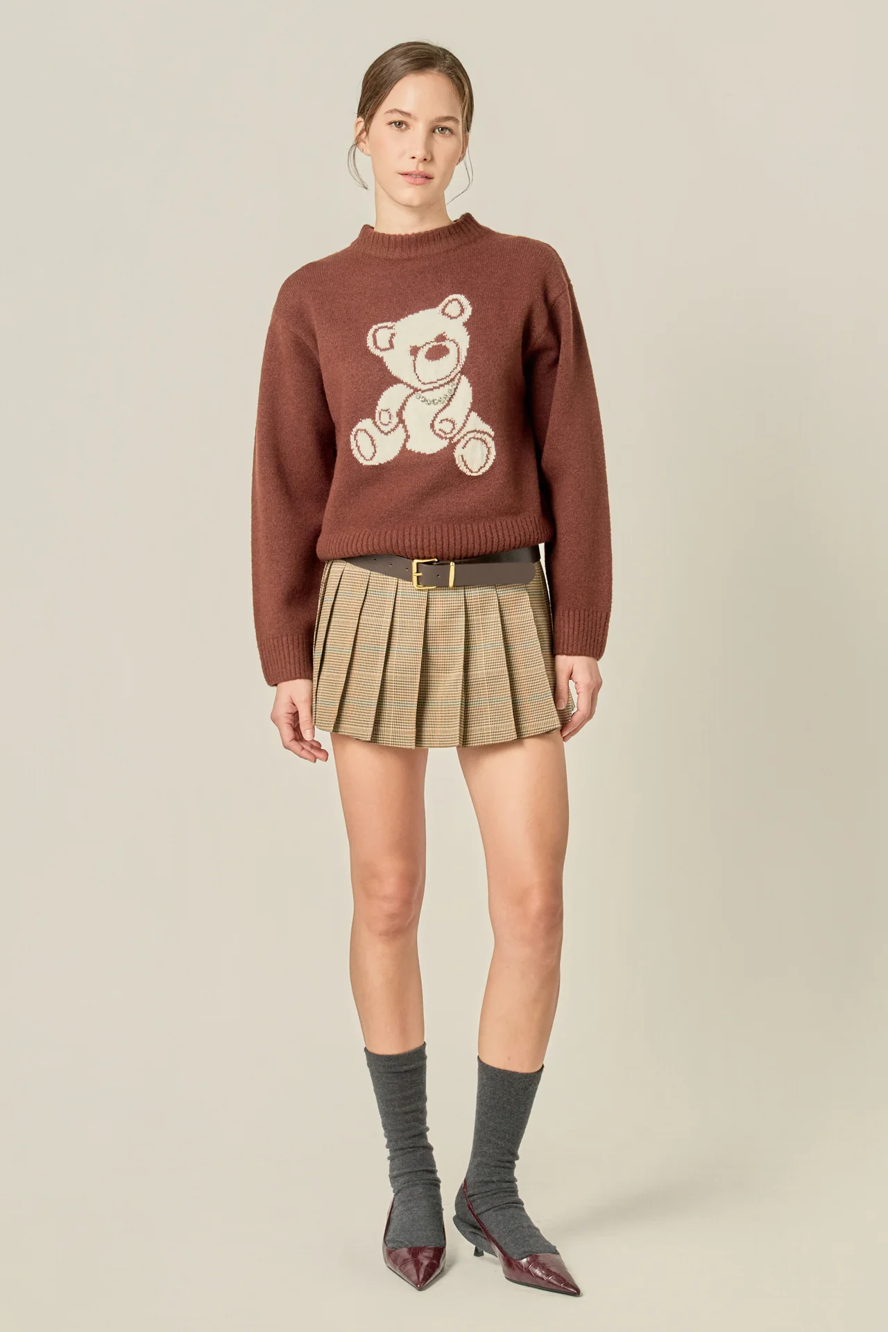 Olivia Teddy Bear Knit - Image 7