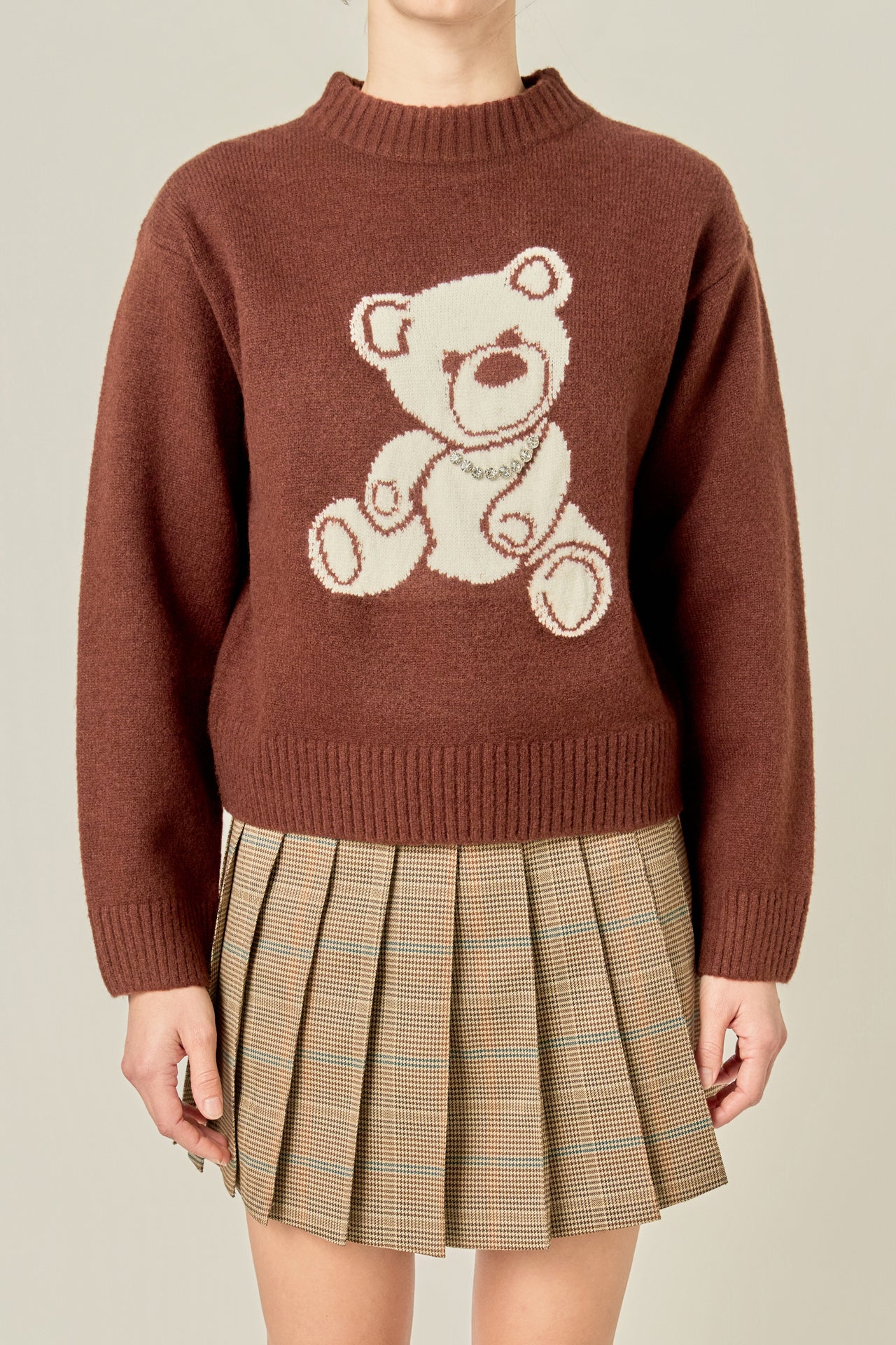 Olivia Teddy Bear Knit - Image 8
