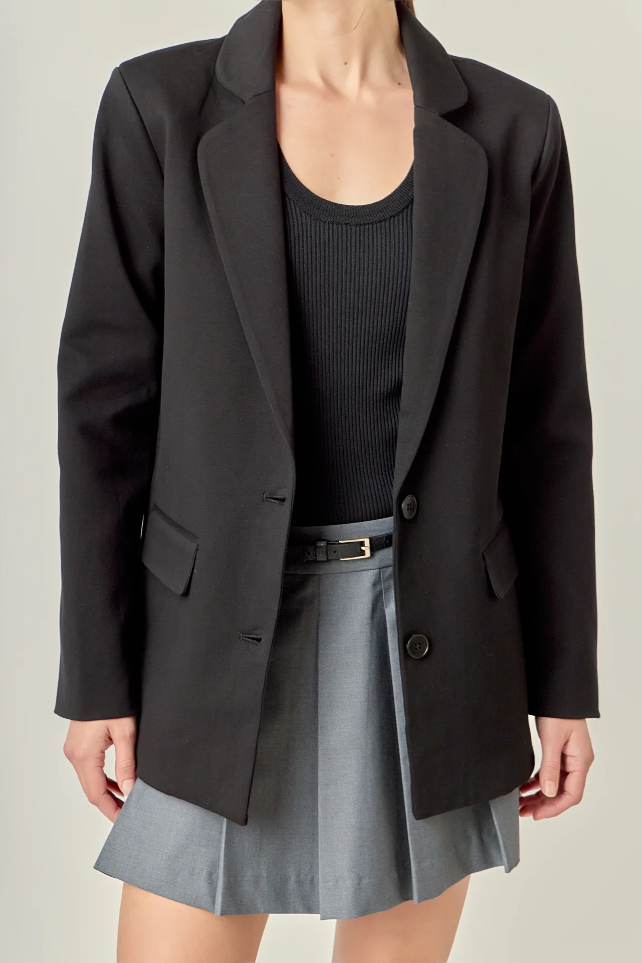 Terry Round Collared Blazer - Image 6