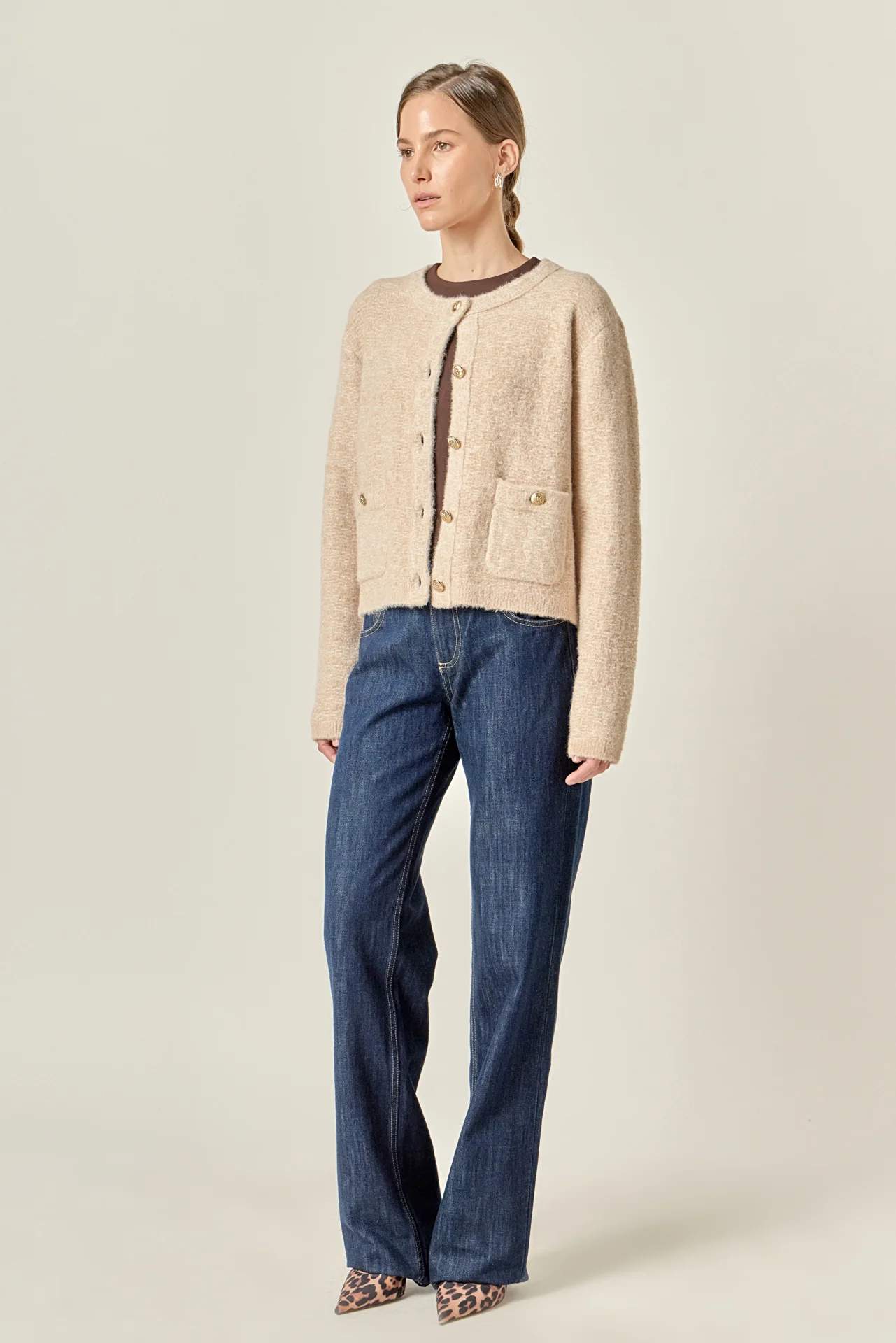 Textured Cardigan - Image 4