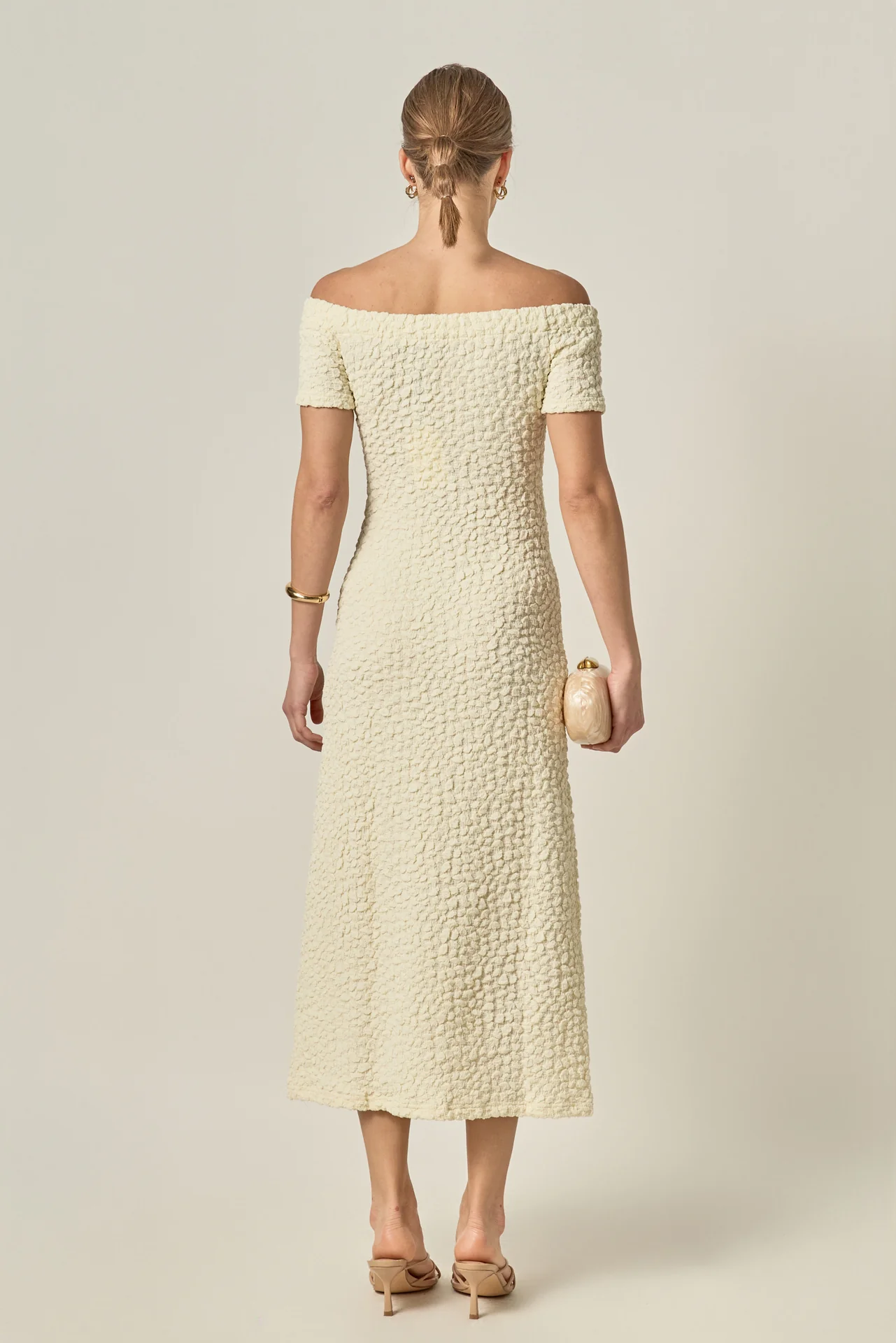 Textured Midi Dress - Image 18