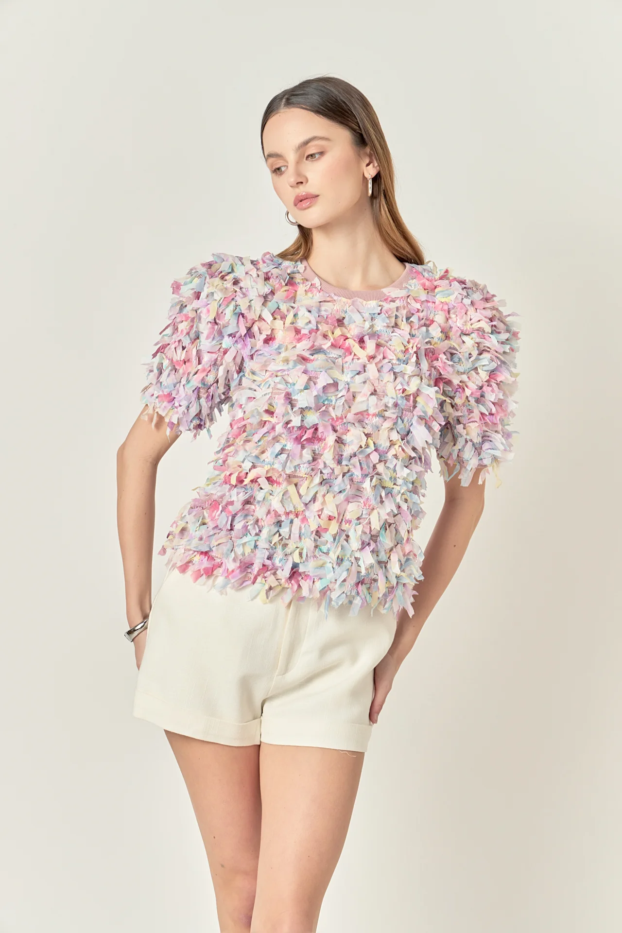 Premium Textured Ribbon Top - Image 10