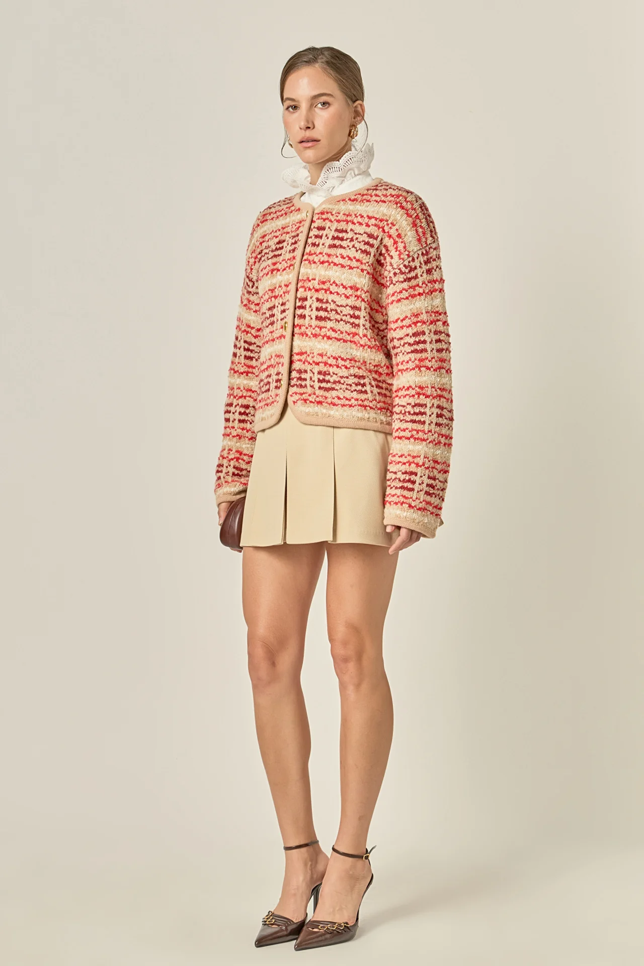 Textured Stripe Jacket - Image 3
