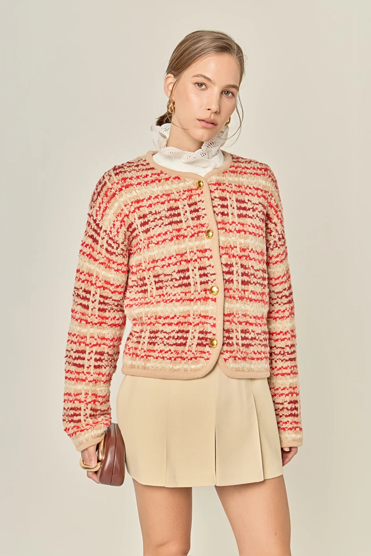 Textured Stripe Jacket - Image 5