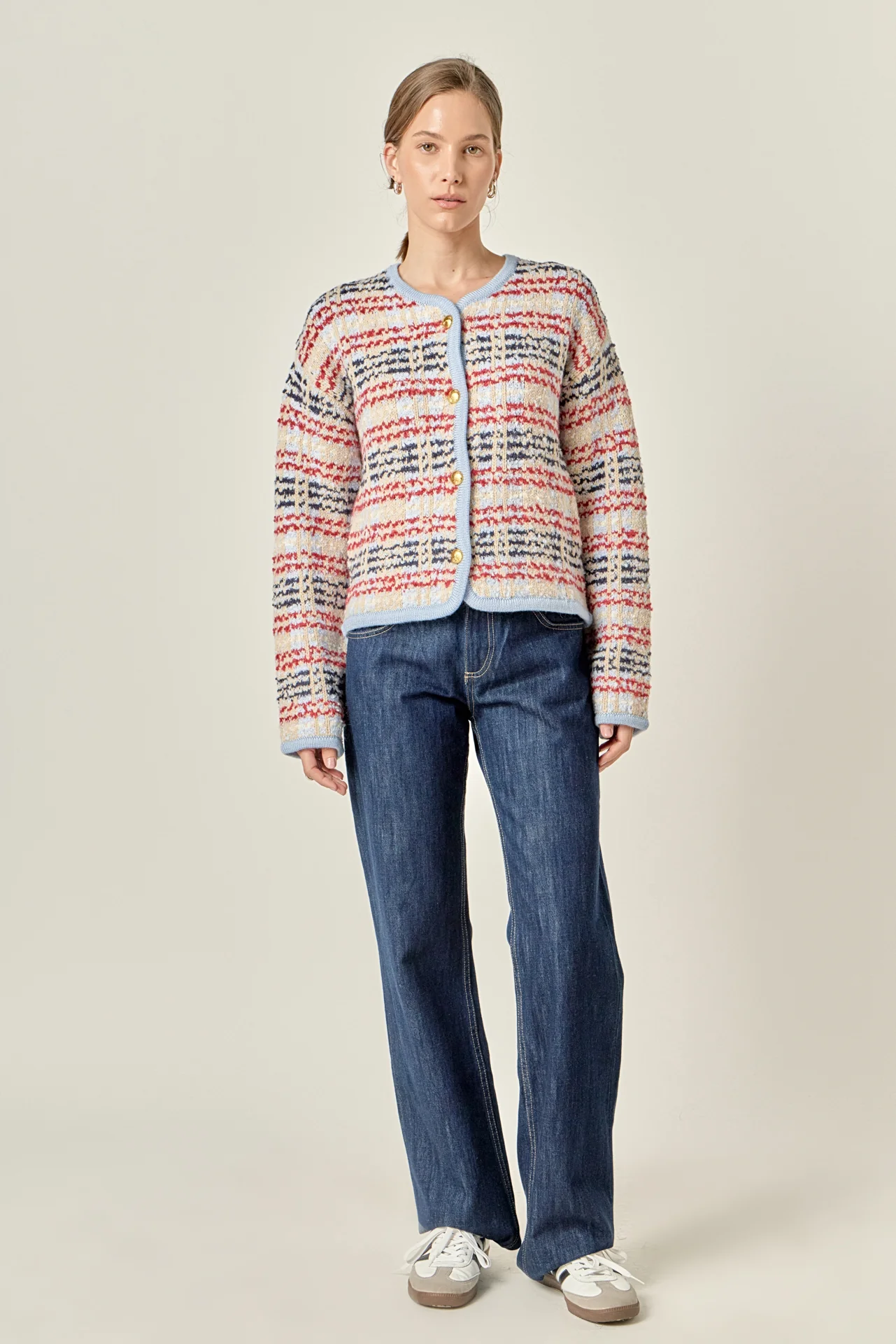Textured Stripe Jacket - Image 6