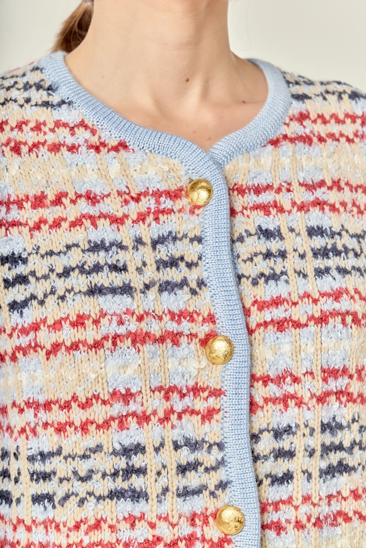 Textured Stripe Jacket - Image 7