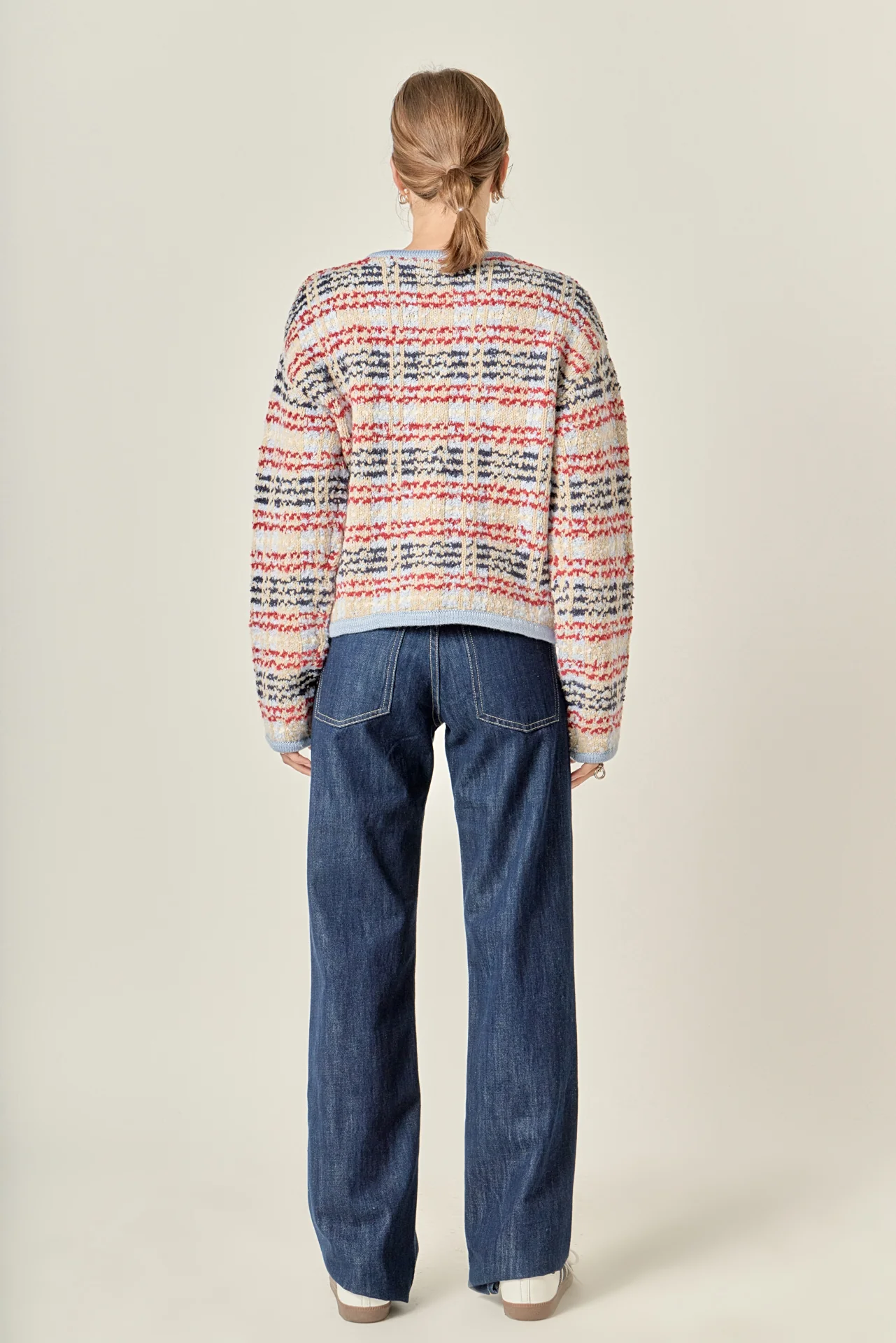 Textured Stripe Jacket - Image 9