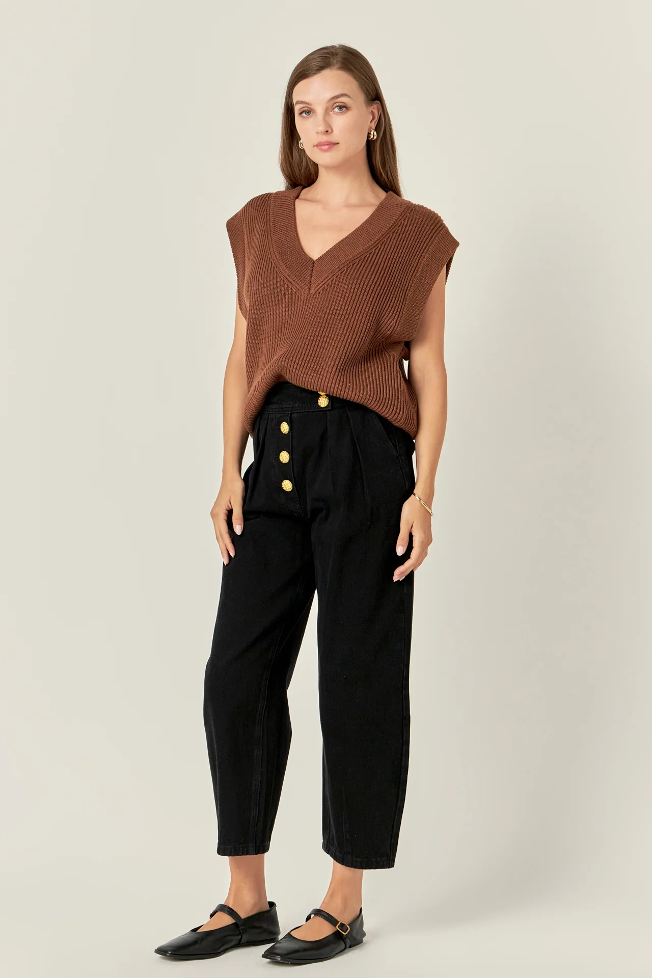 Oversized Sweater Vest - Image 23