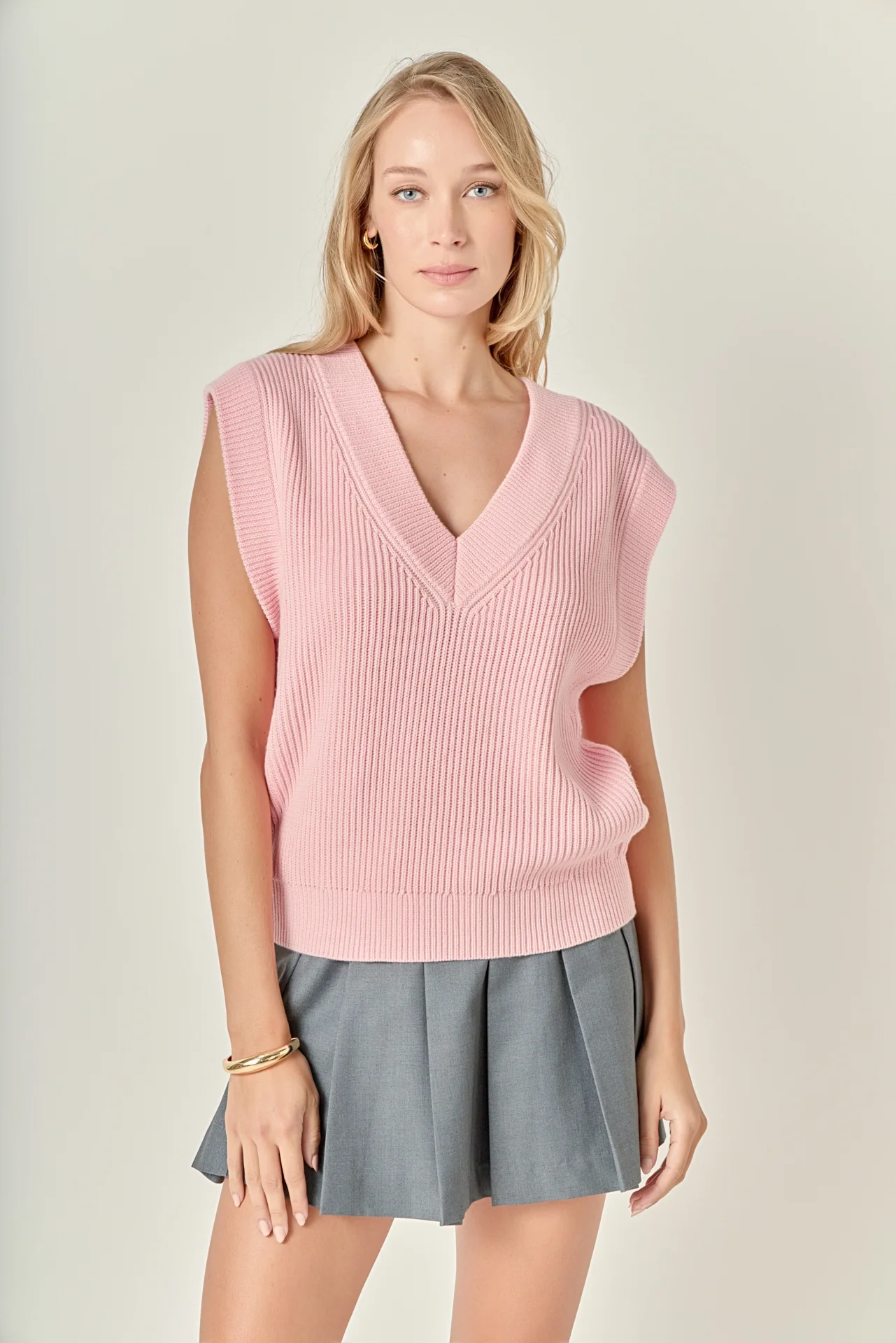 Oversized Sweater Vest - Image 5