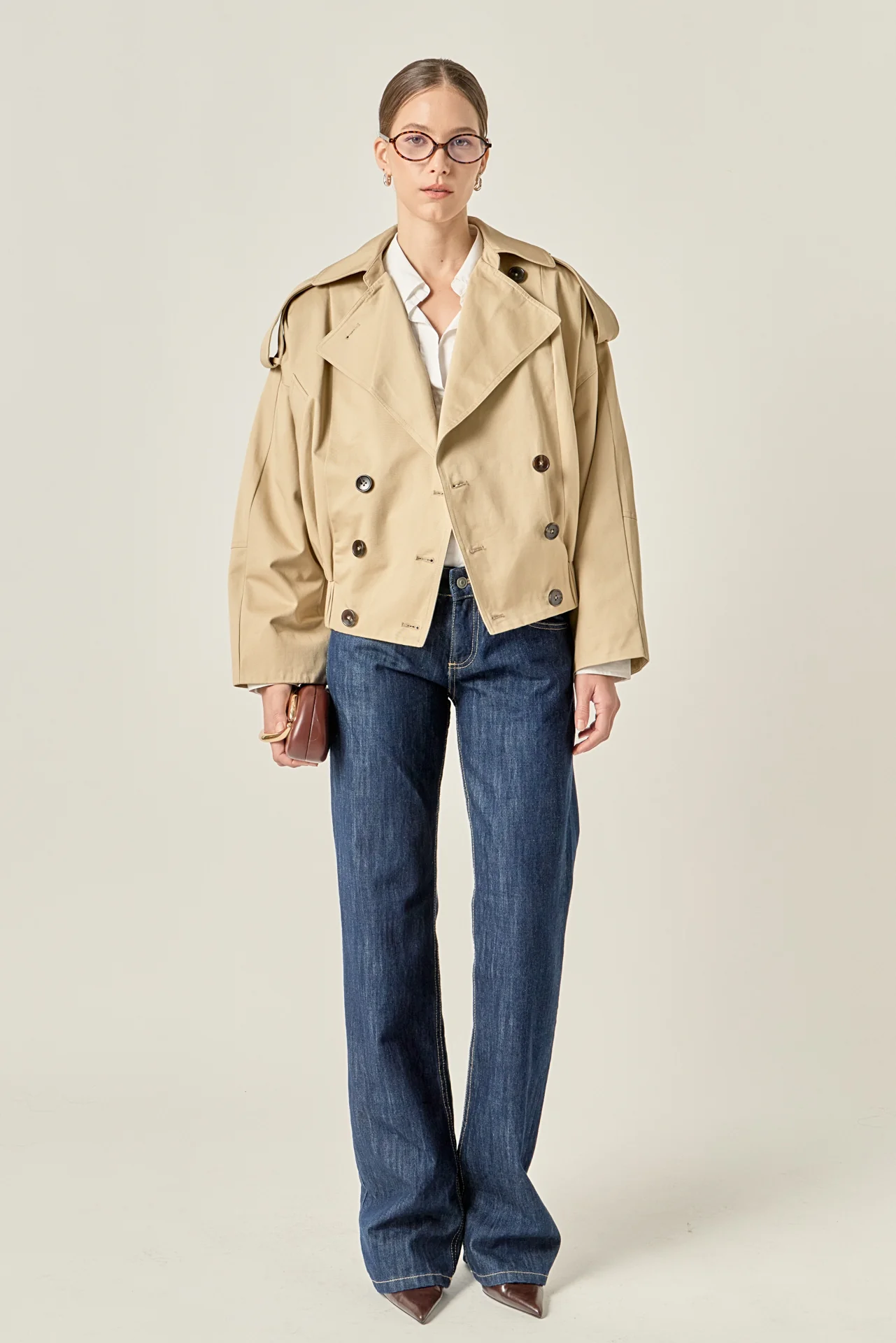 Trench Short Jacket - Image 3