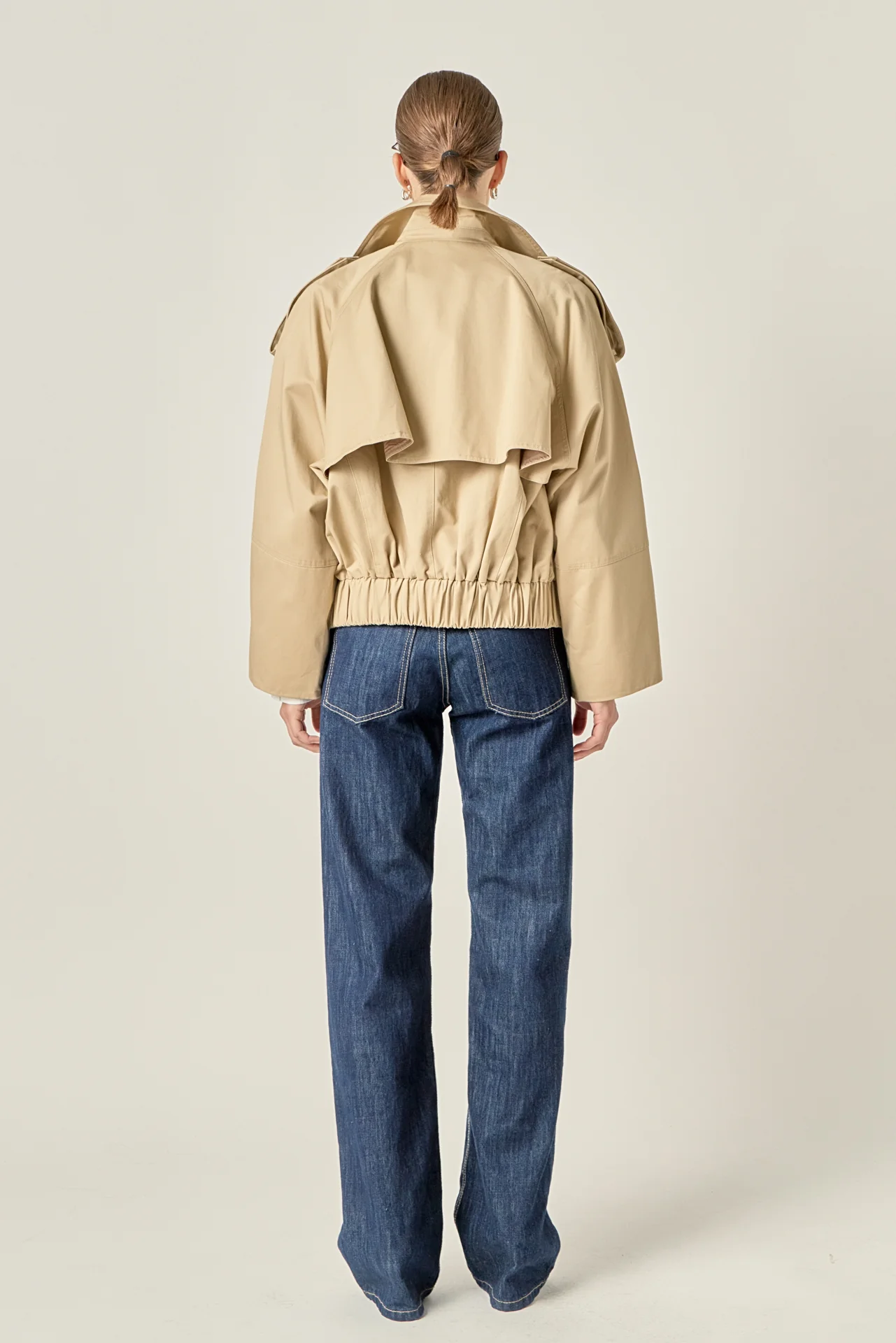 Trench Short Jacket - Image 4