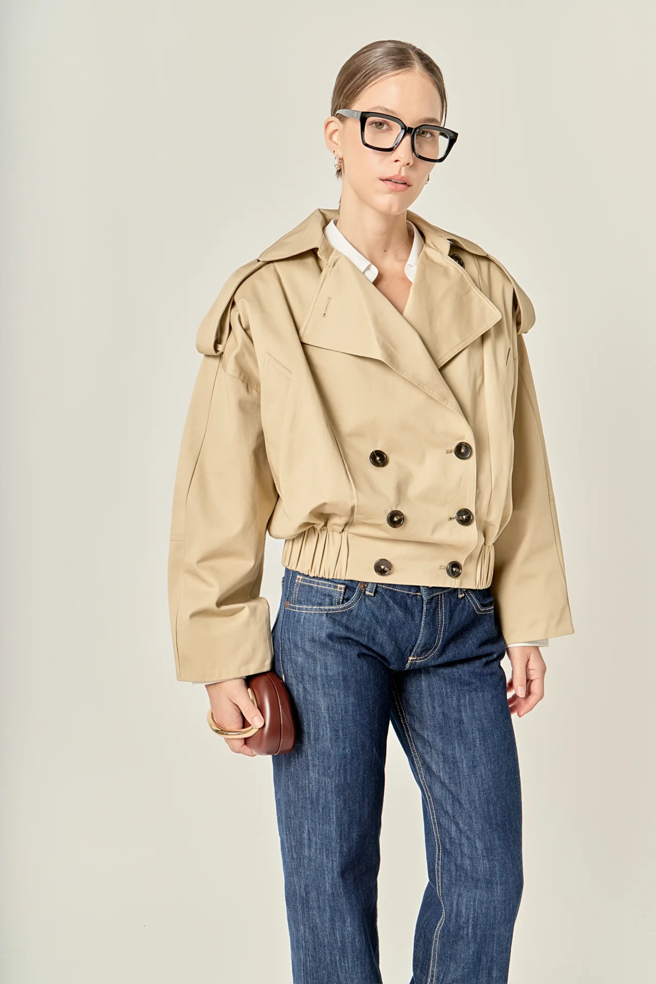 Trench Short Jacket - Image 6