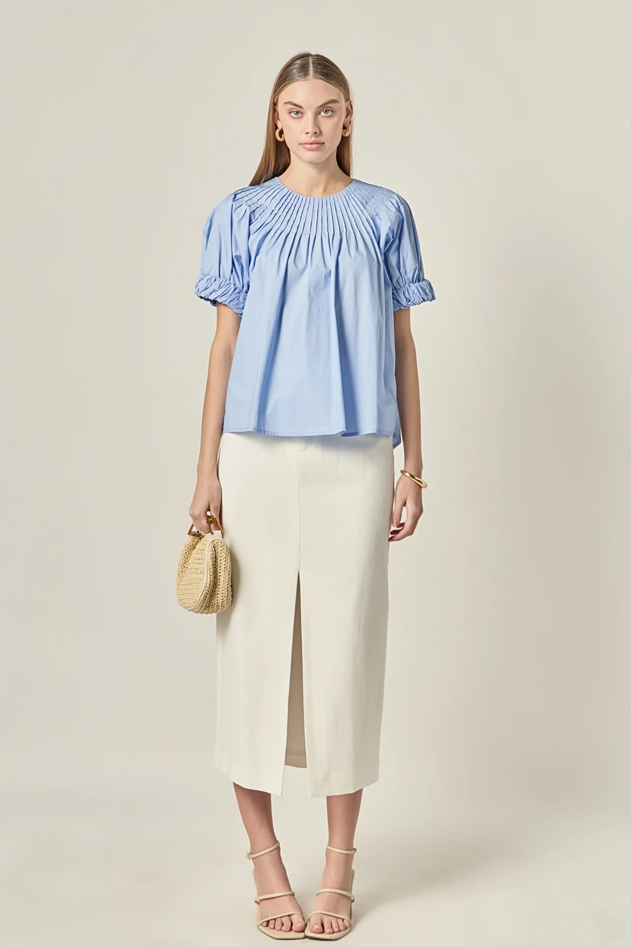 Tuck Detail Blouse - Image 6