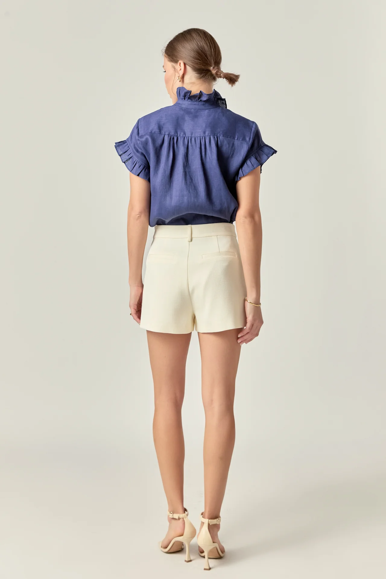 Emmeline Tuck Detailed Shorts - Image 4