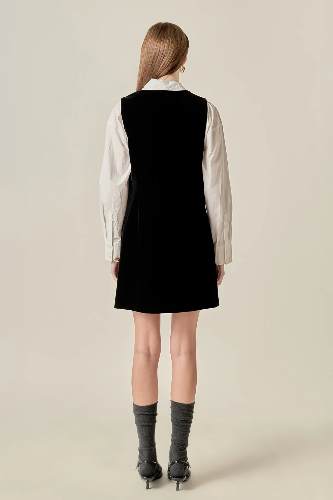 Velvet Mini Dress - Image 10