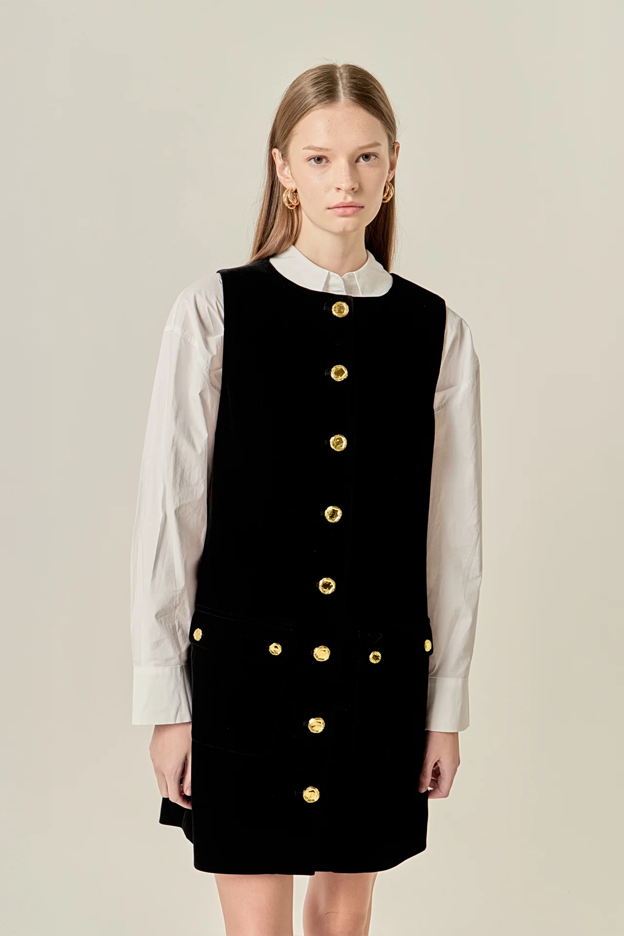 Velvet Mini Dress - Image 11