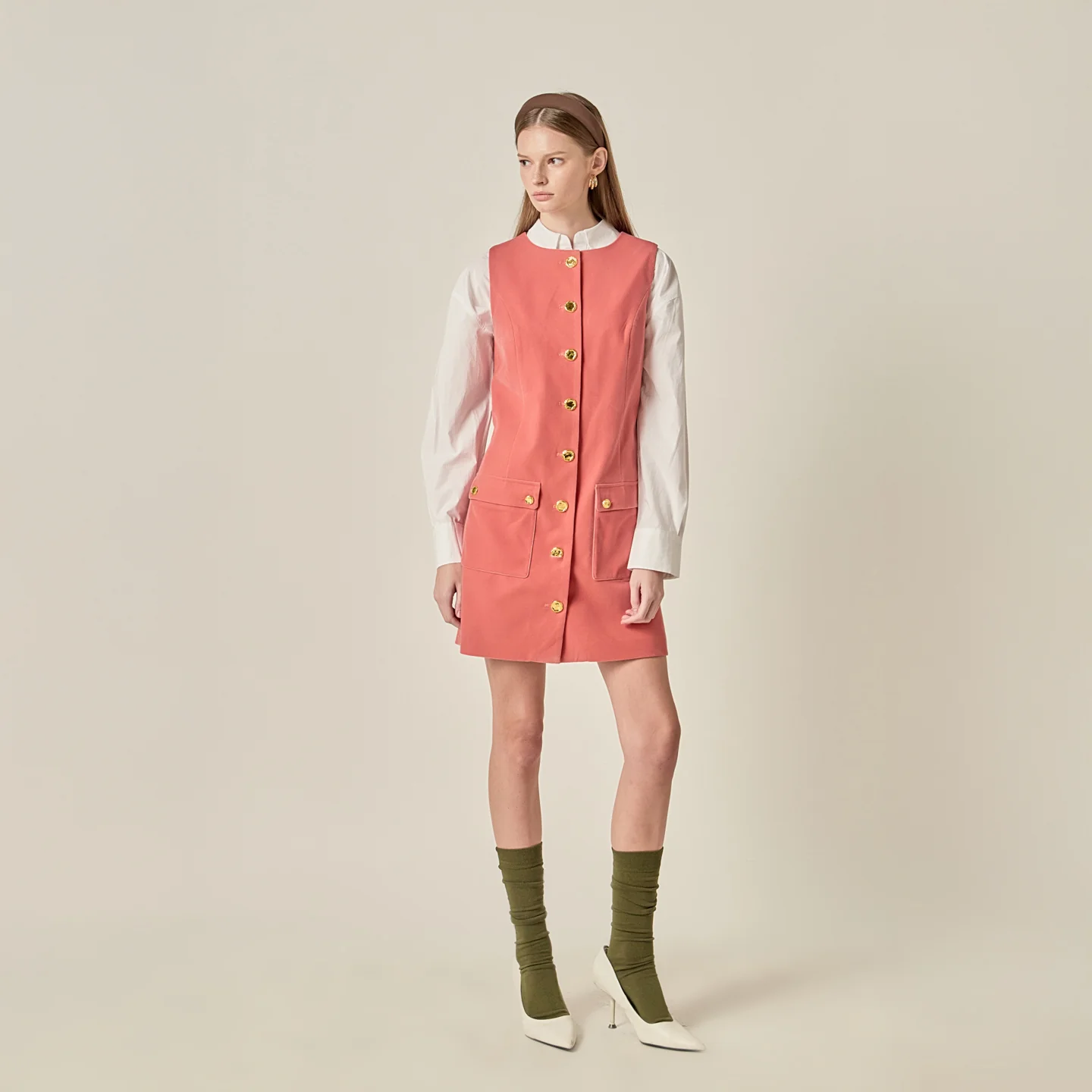Velvet Mini Dress - Image 6