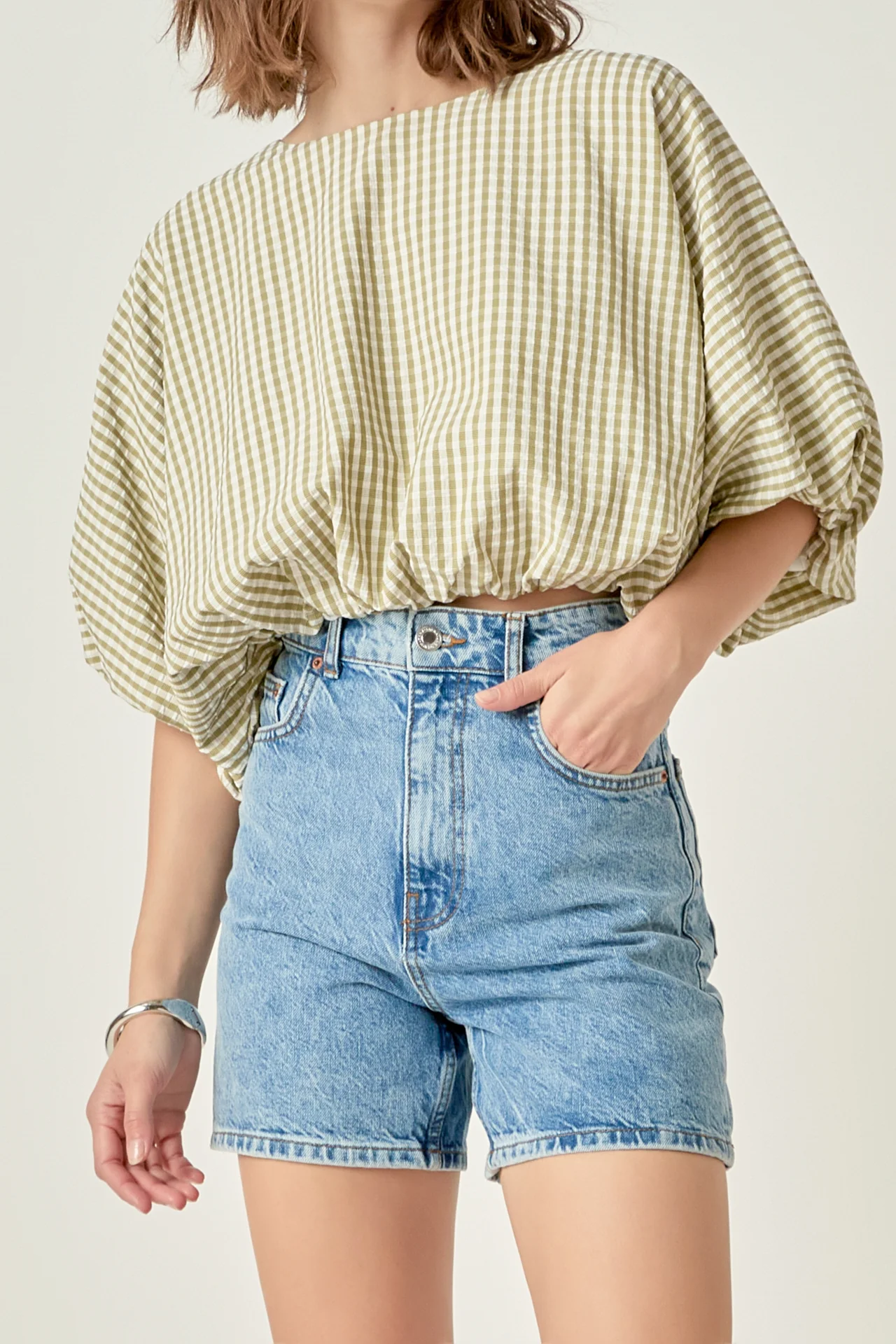 Voluminous Cropped Top - Image 7