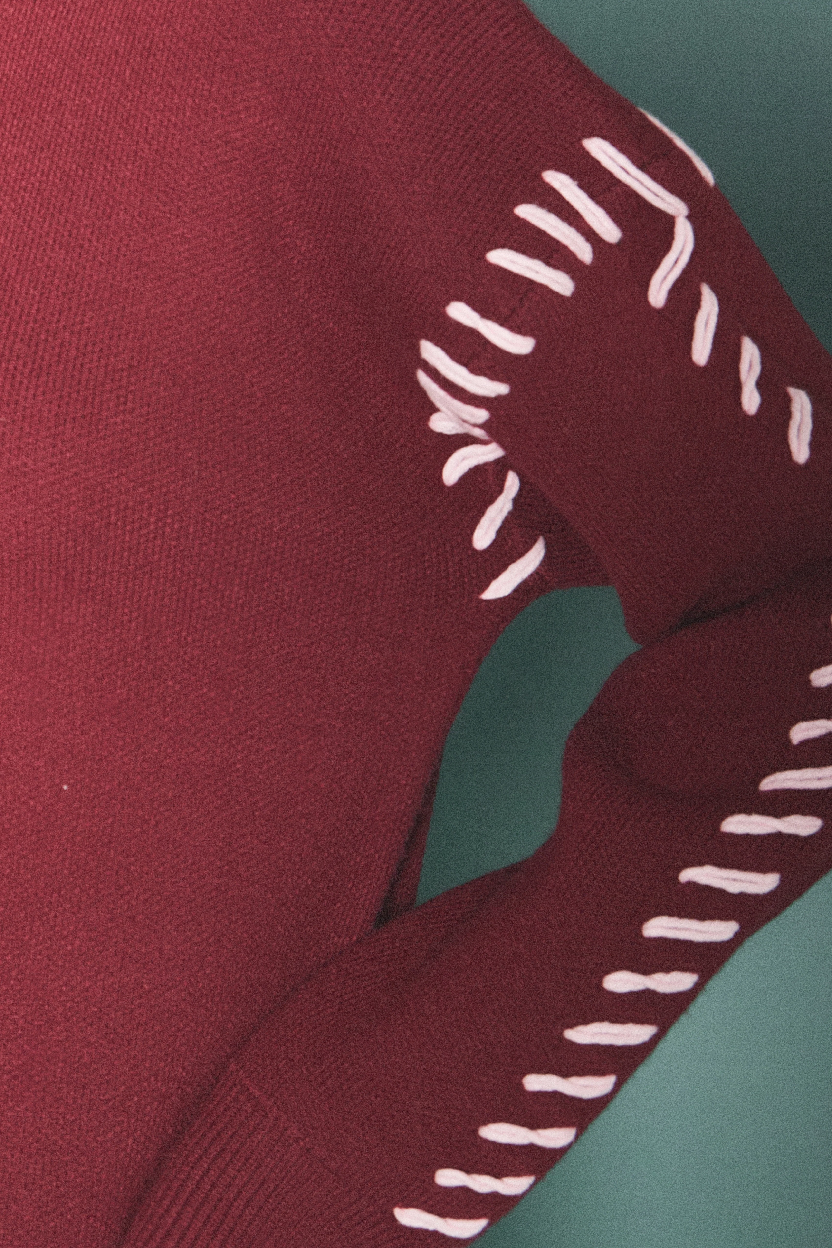 Whip Stitched Knit Mini Dress - Image 2