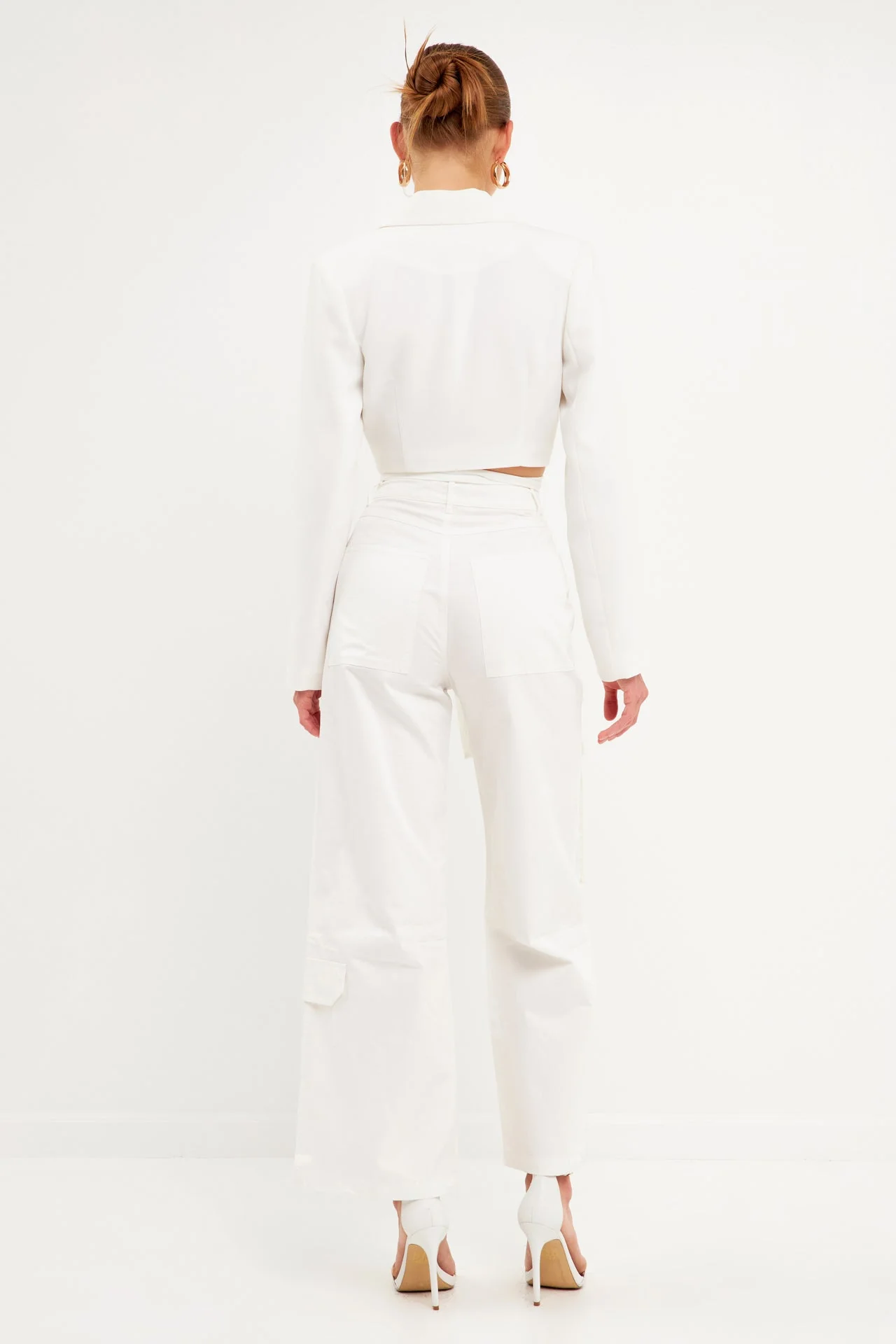 Wide Leg Cargo Pants - Image 14