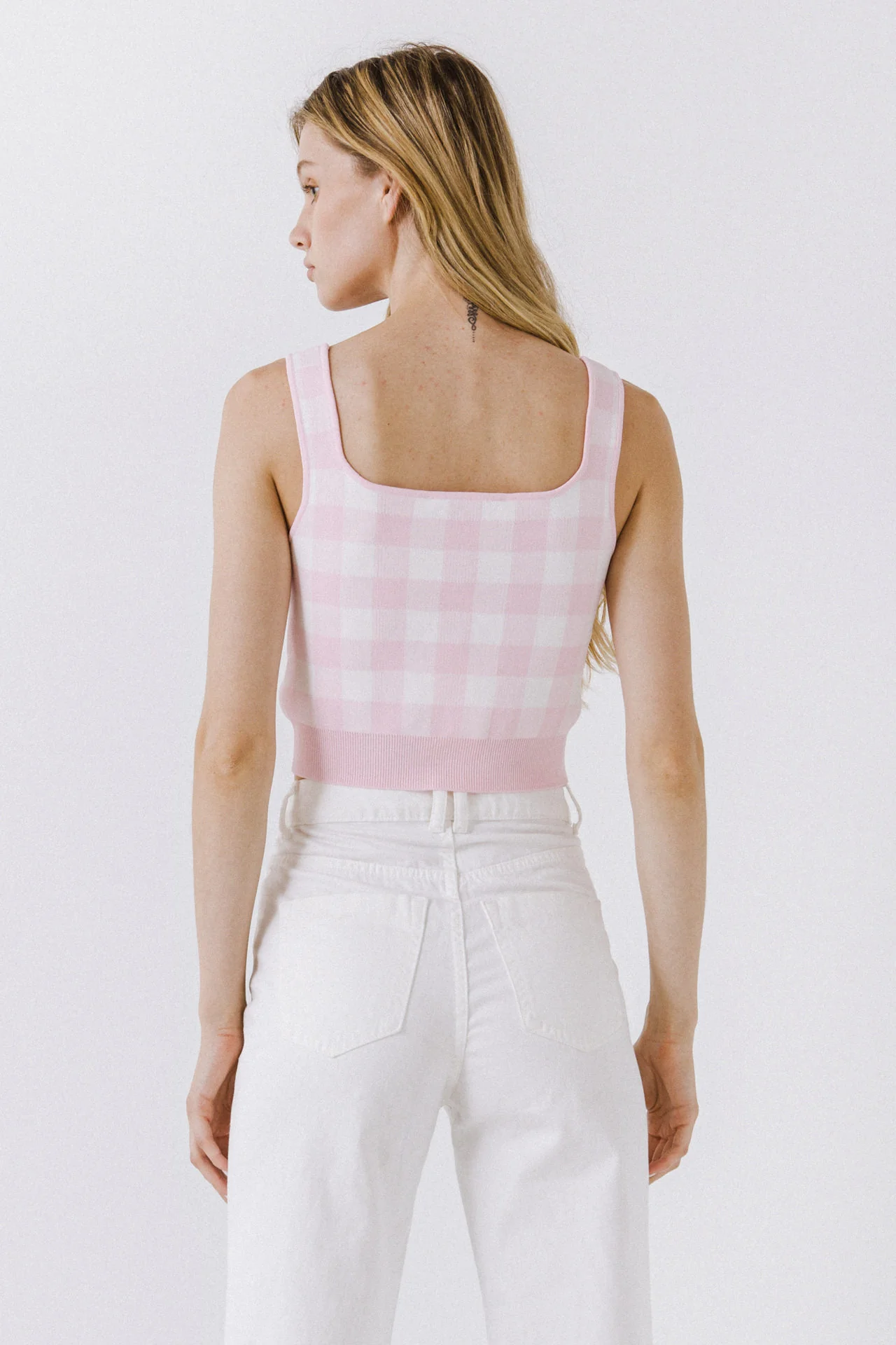 Women Knit Tank Top - Image 4