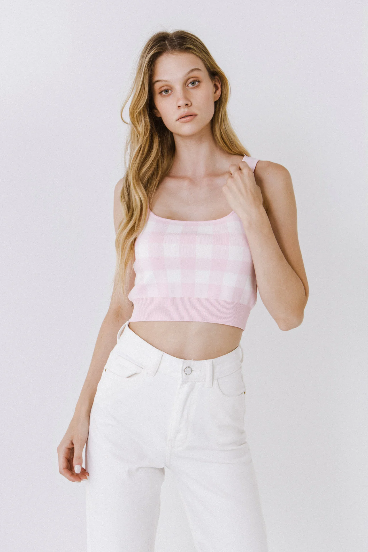 Women Knit Tank Top - Image 5